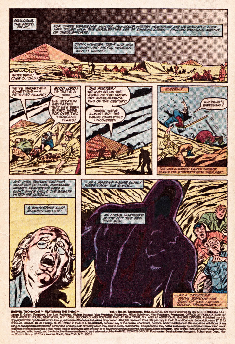 Marvel Two-In-One (1974) issue 91 - Page 2