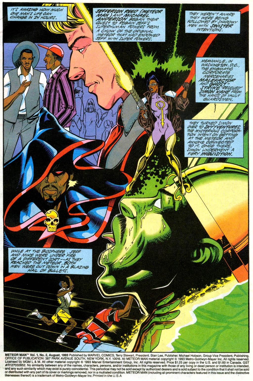 Read online Meteor Man comic -  Issue #2 - 2