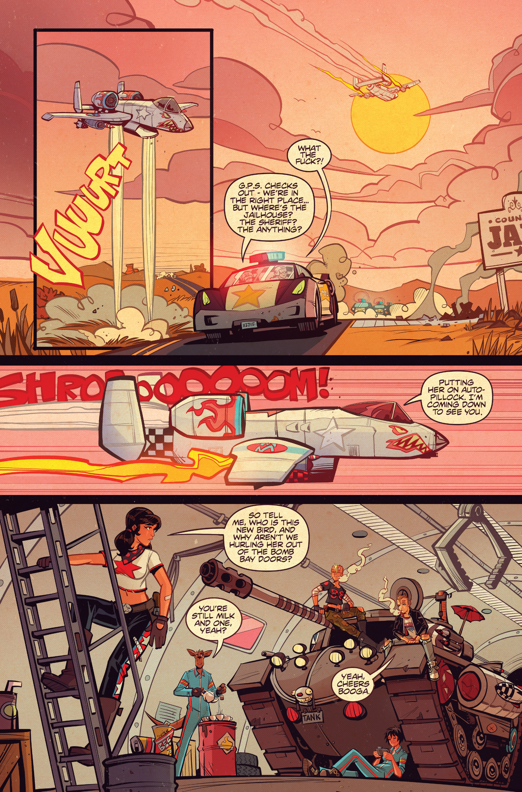 Read online Tank Girl: Two Girls, One Tank comic -  Issue #2 - 20