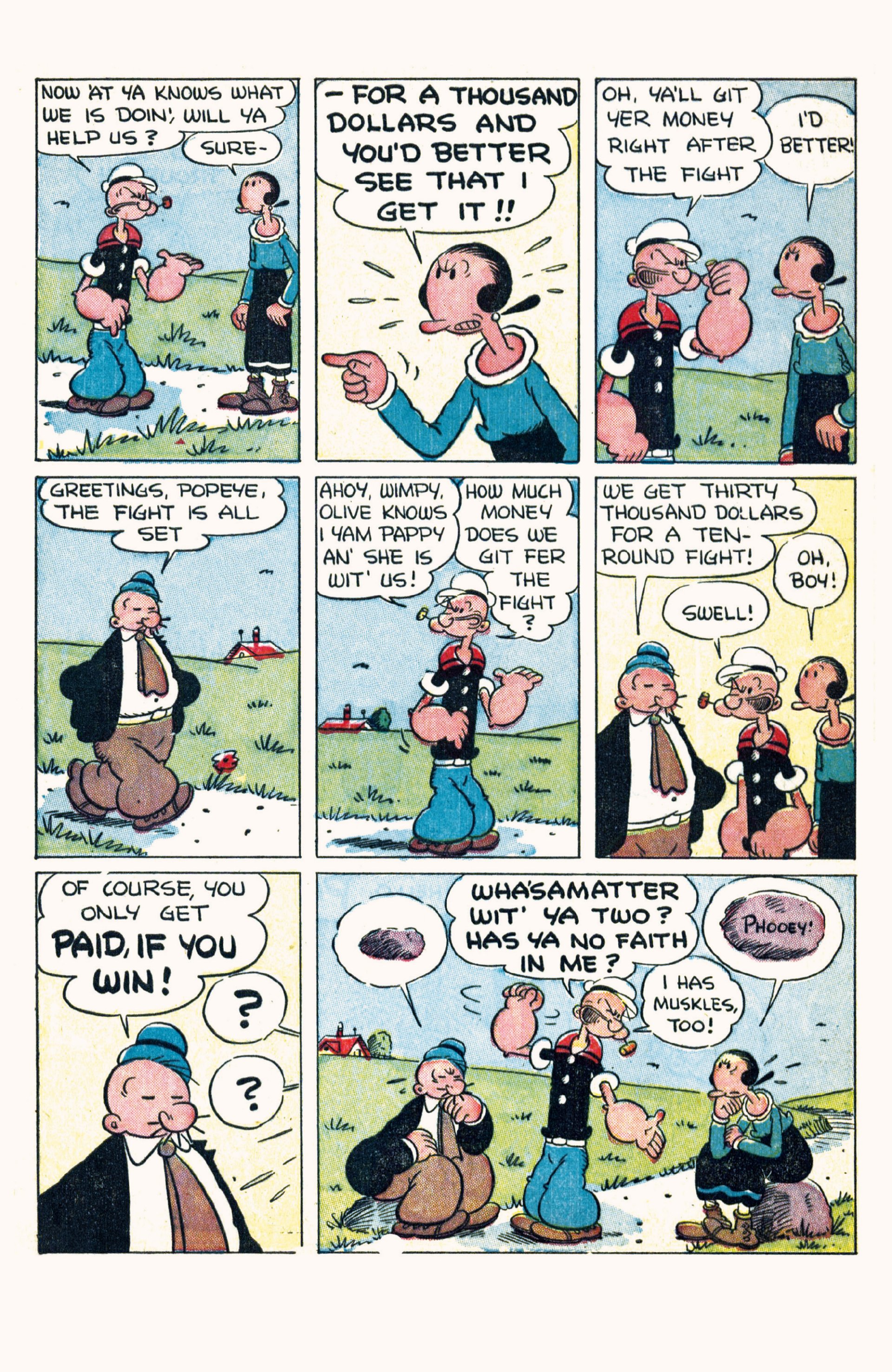 Read online Classic Popeye comic -  Issue #2 - 42