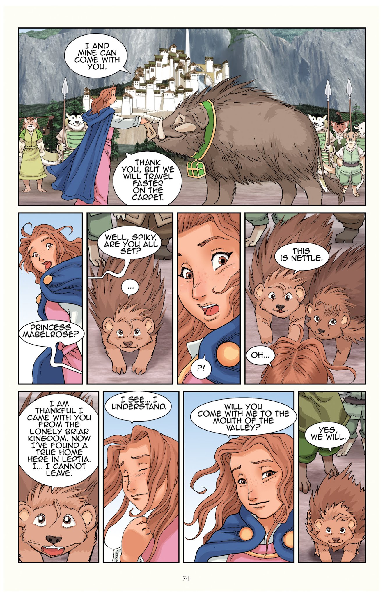 Read online Courageous Princess comic -  Issue # TPB 2 (Part 1) - 72