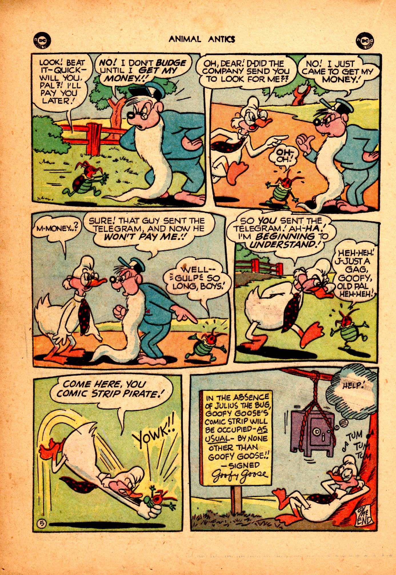 Read online Animal Antics comic -  Issue #25 - 26