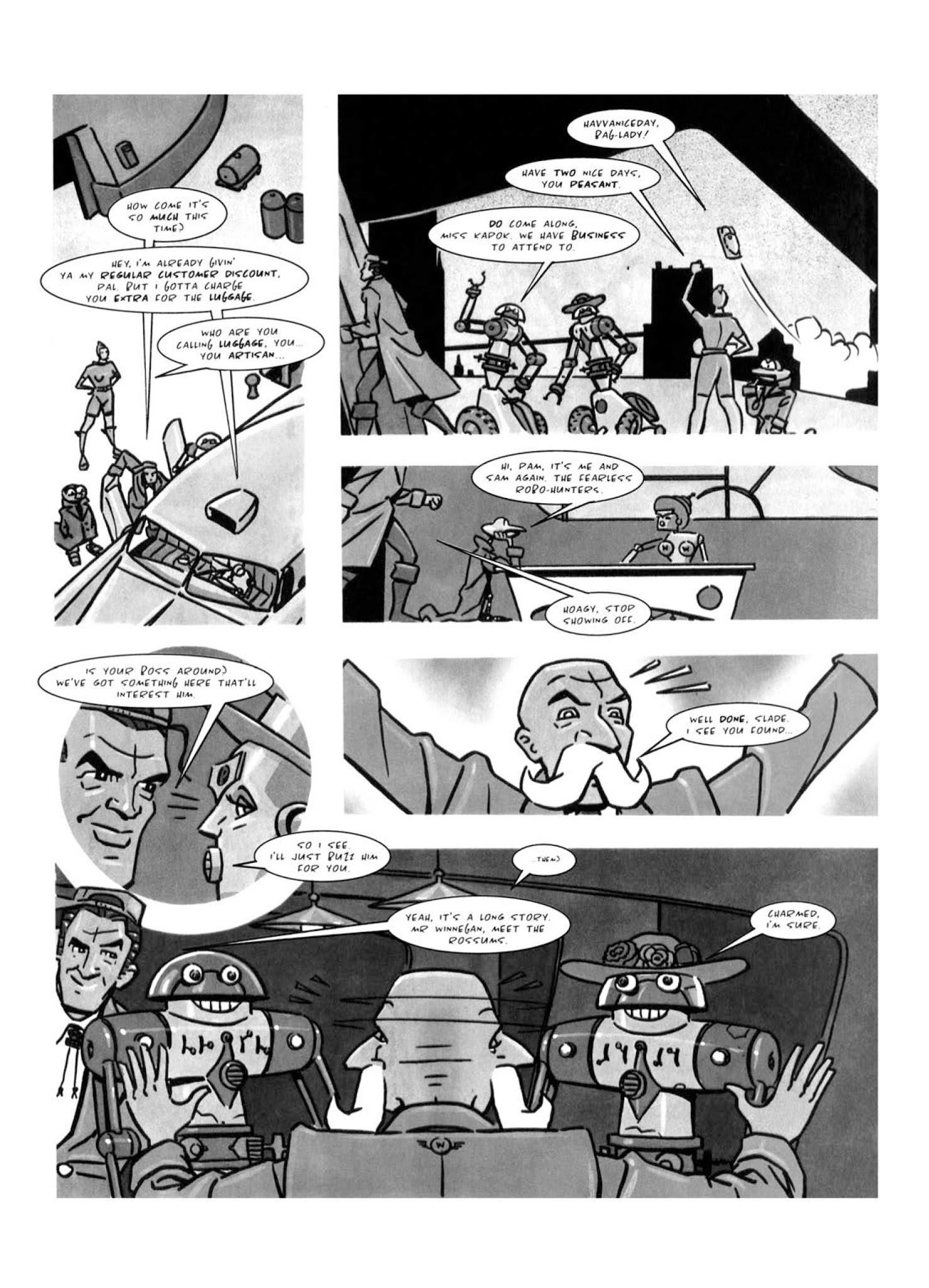 Read online Robo-Hunter: The Droid Files comic -  Issue # TPB 2 - 299