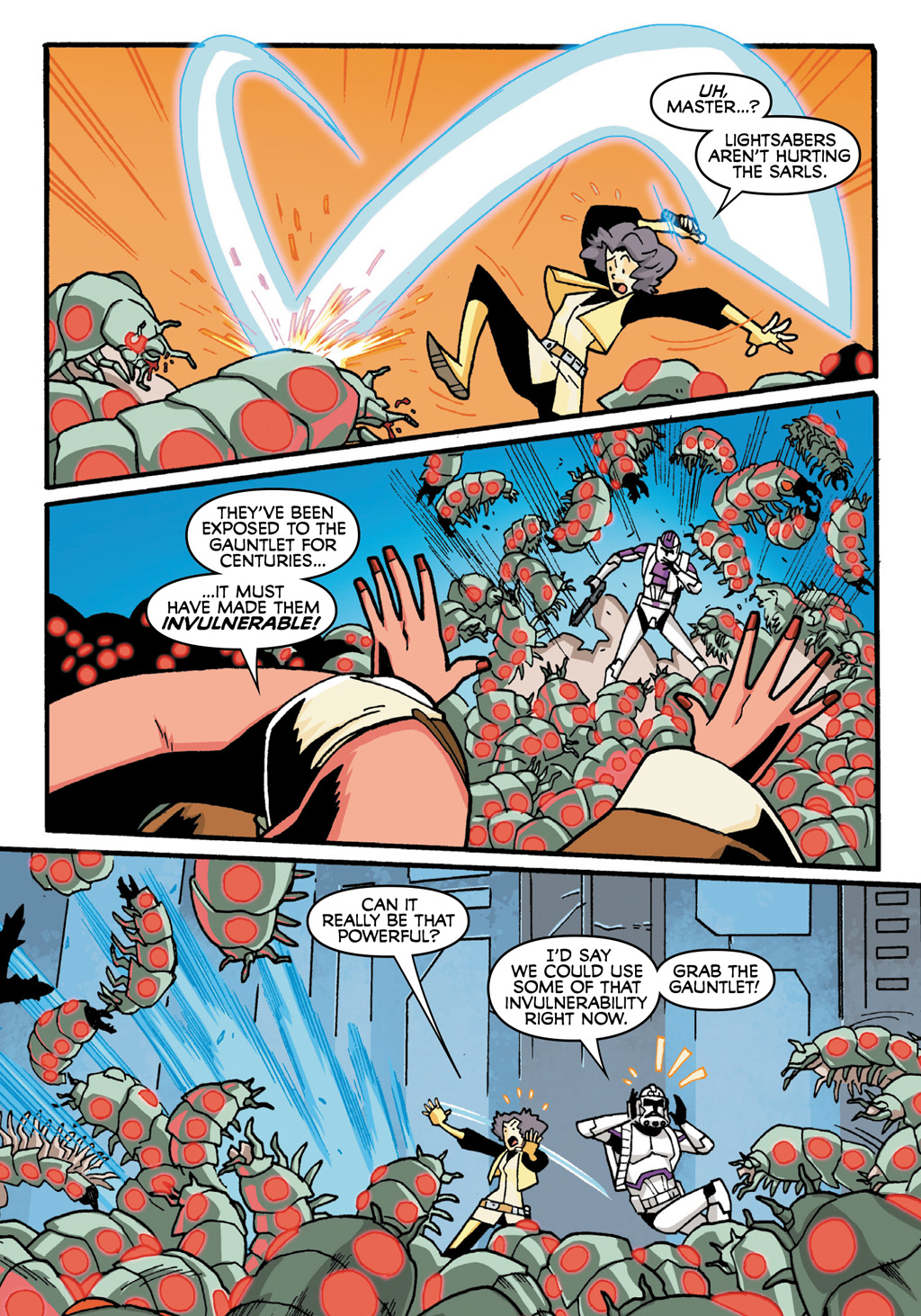 Read online Star Wars: The Clone Wars - Defenders of the Lost Temple comic -  Issue # Full - 35