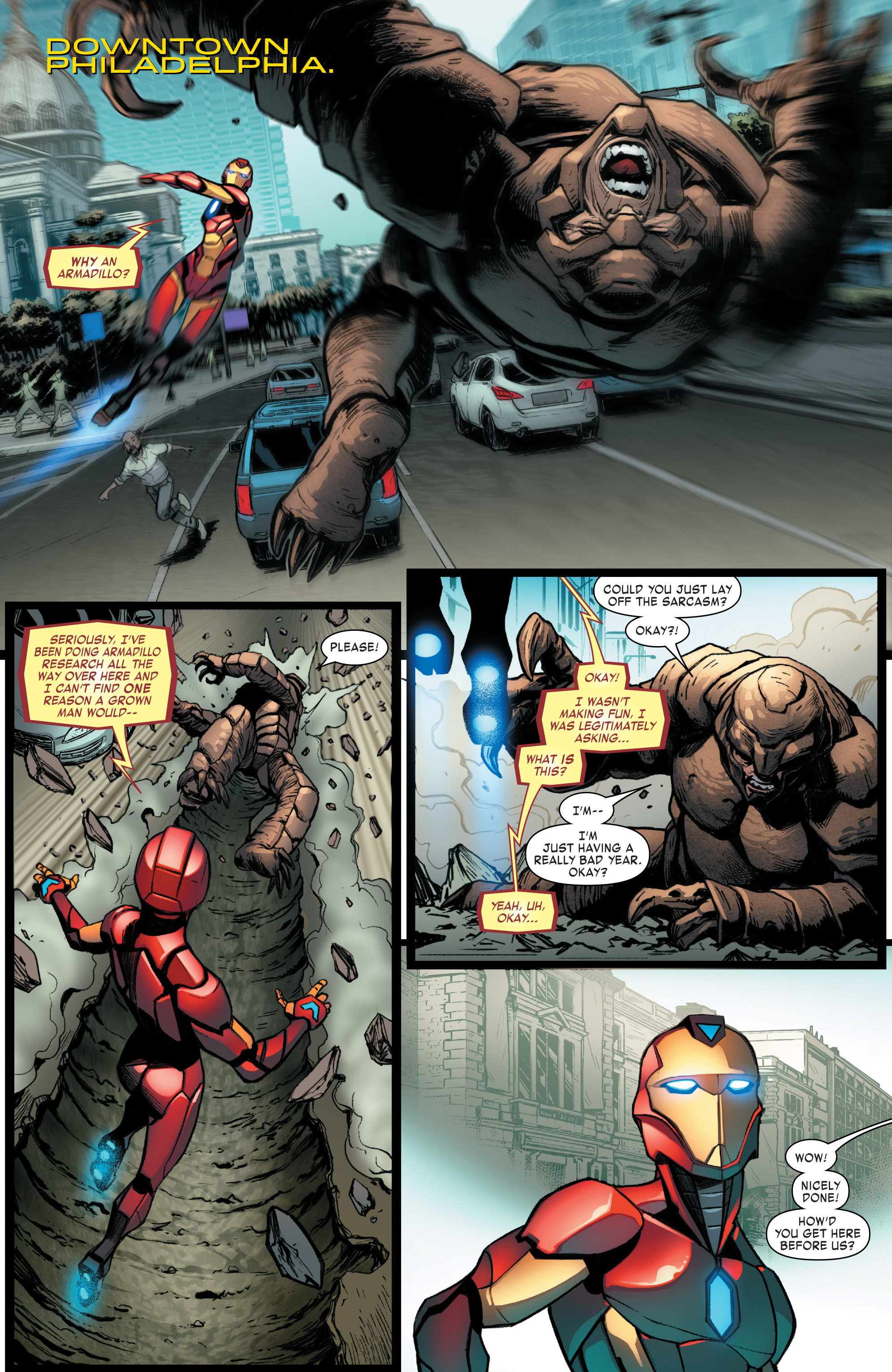 Read online Invincible Iron Man (2016) comic -  Issue #6 - 19