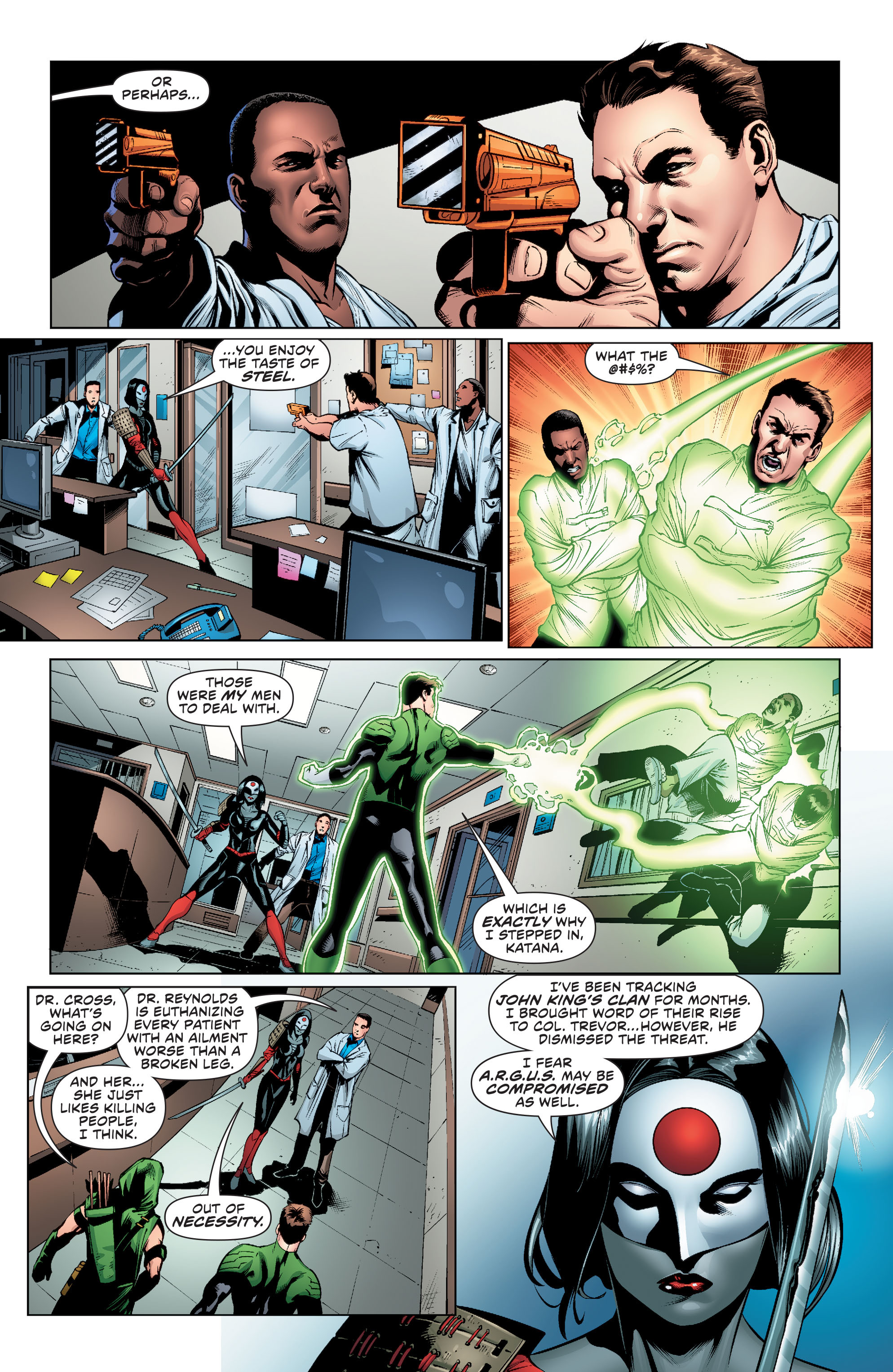 Read online Green Arrow (2011) comic -  Issue #38 - 13