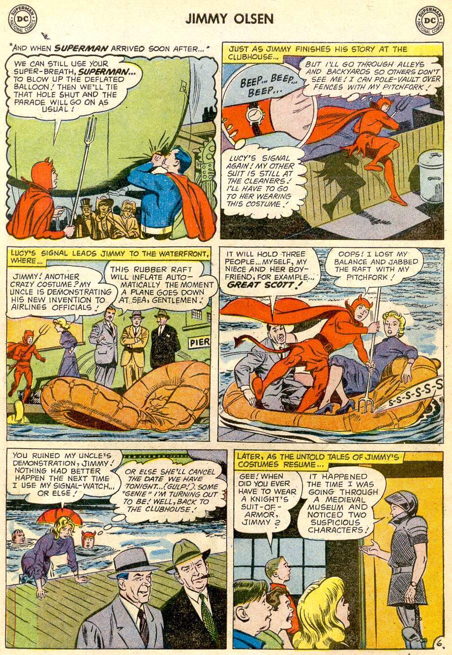 Read online Superman's Pal Jimmy Olsen comic -  Issue #37 - 19