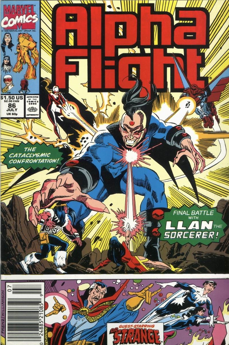 Read online Alpha Flight (1983) comic -  Issue #86 - 1
