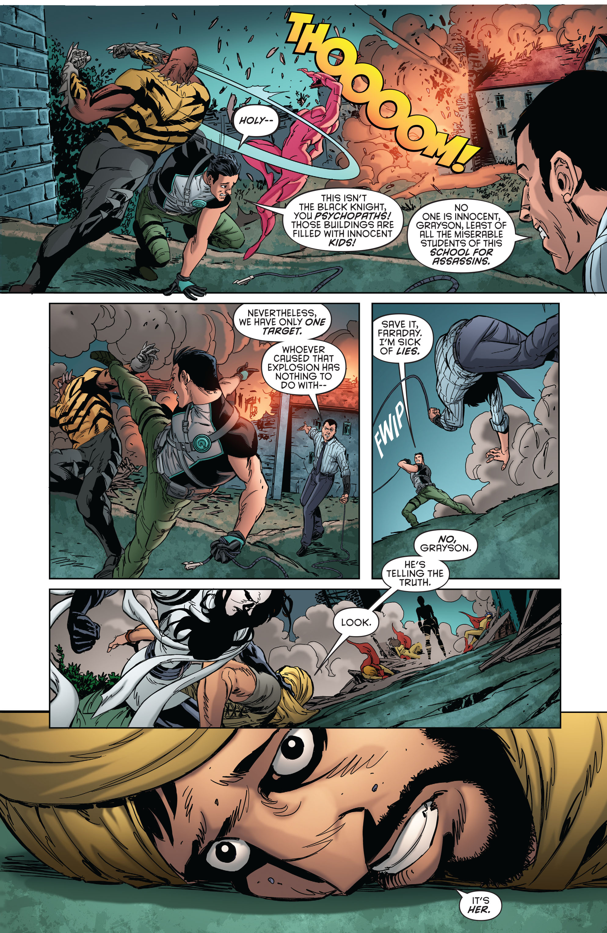 Read online Grayson comic -  Issue #18 - 15