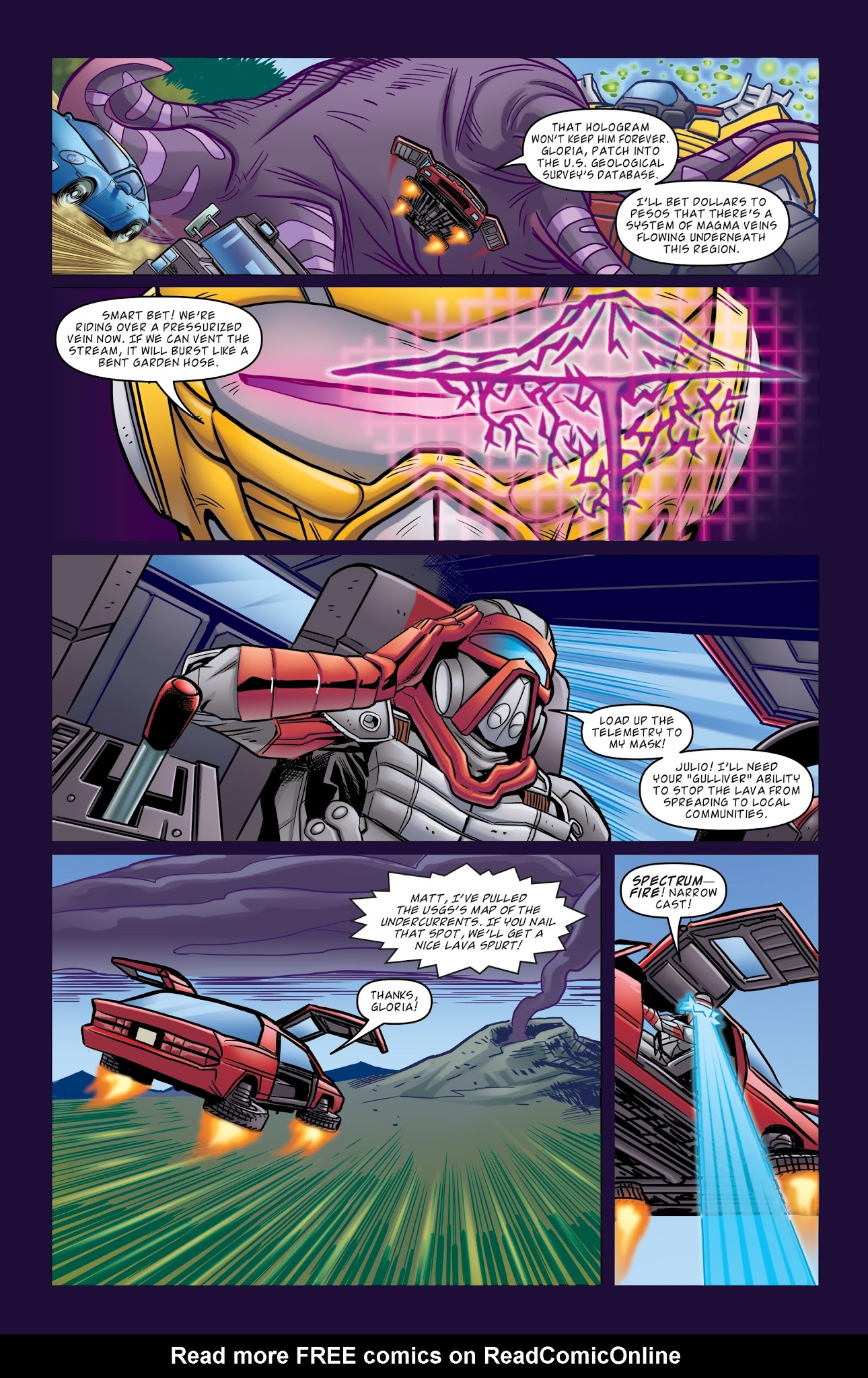 Read online M.A.S.K.: Mobile Armored Strike Kommand comic -  Issue #8 - 10