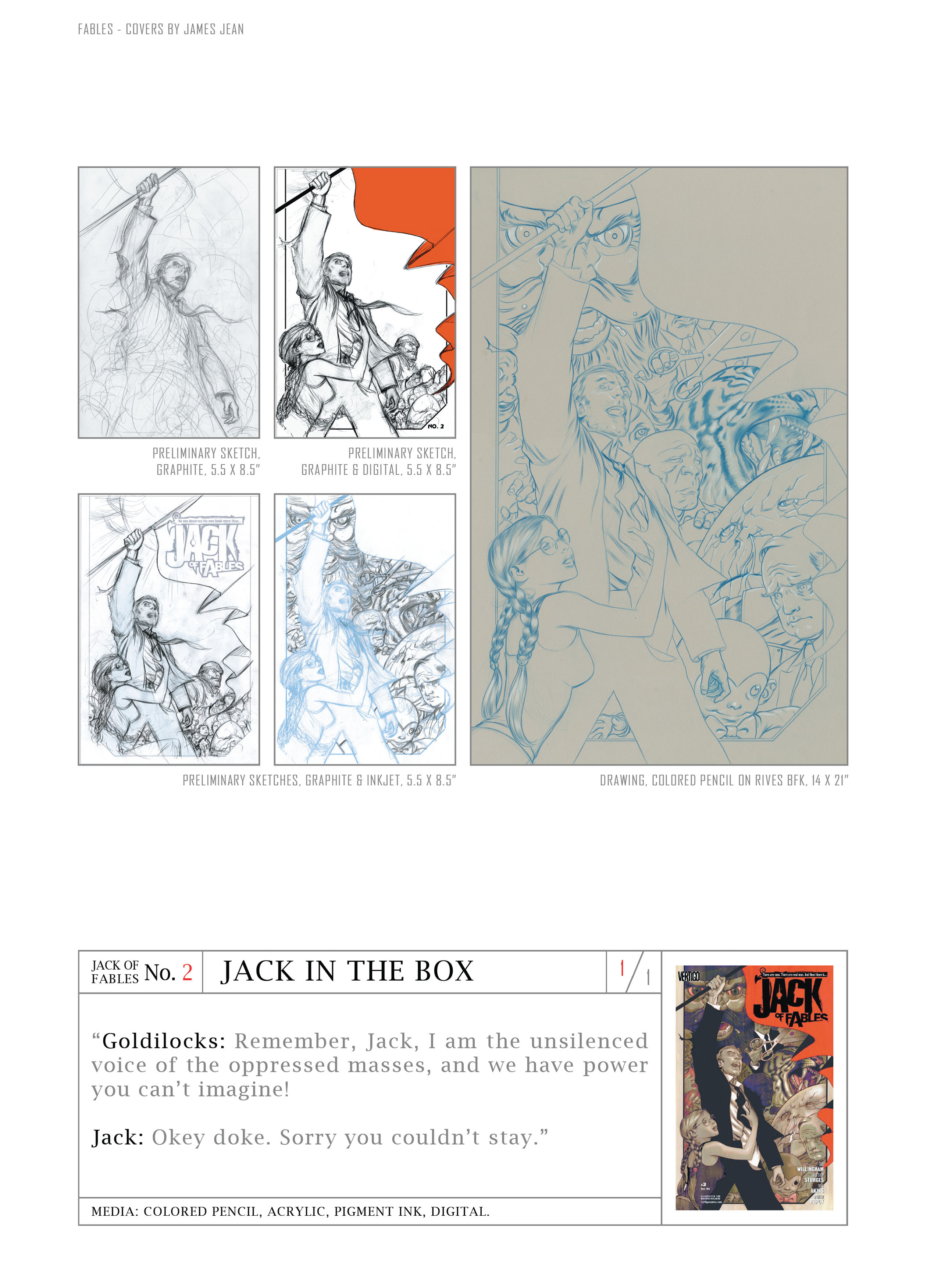 Read online Fables: Covers by James Jean comic -  Issue # TPB (Part 3) - 5