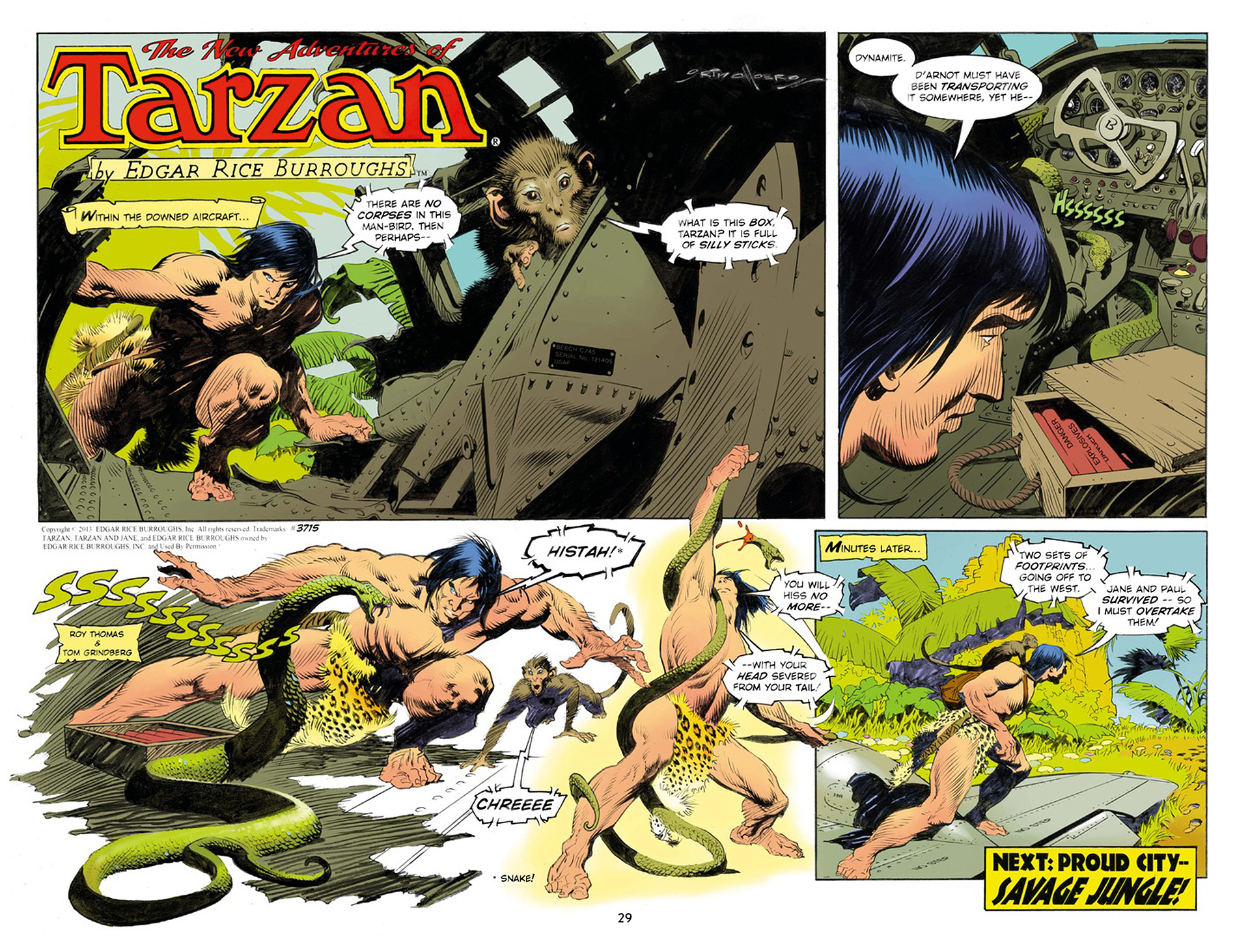 Read online Tarzan: The New Adventures comic -  Issue # TPB - 31