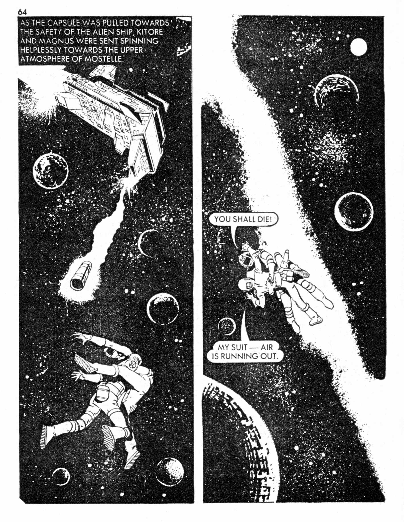 Read online Starblazer comic -  Issue #145 - 64