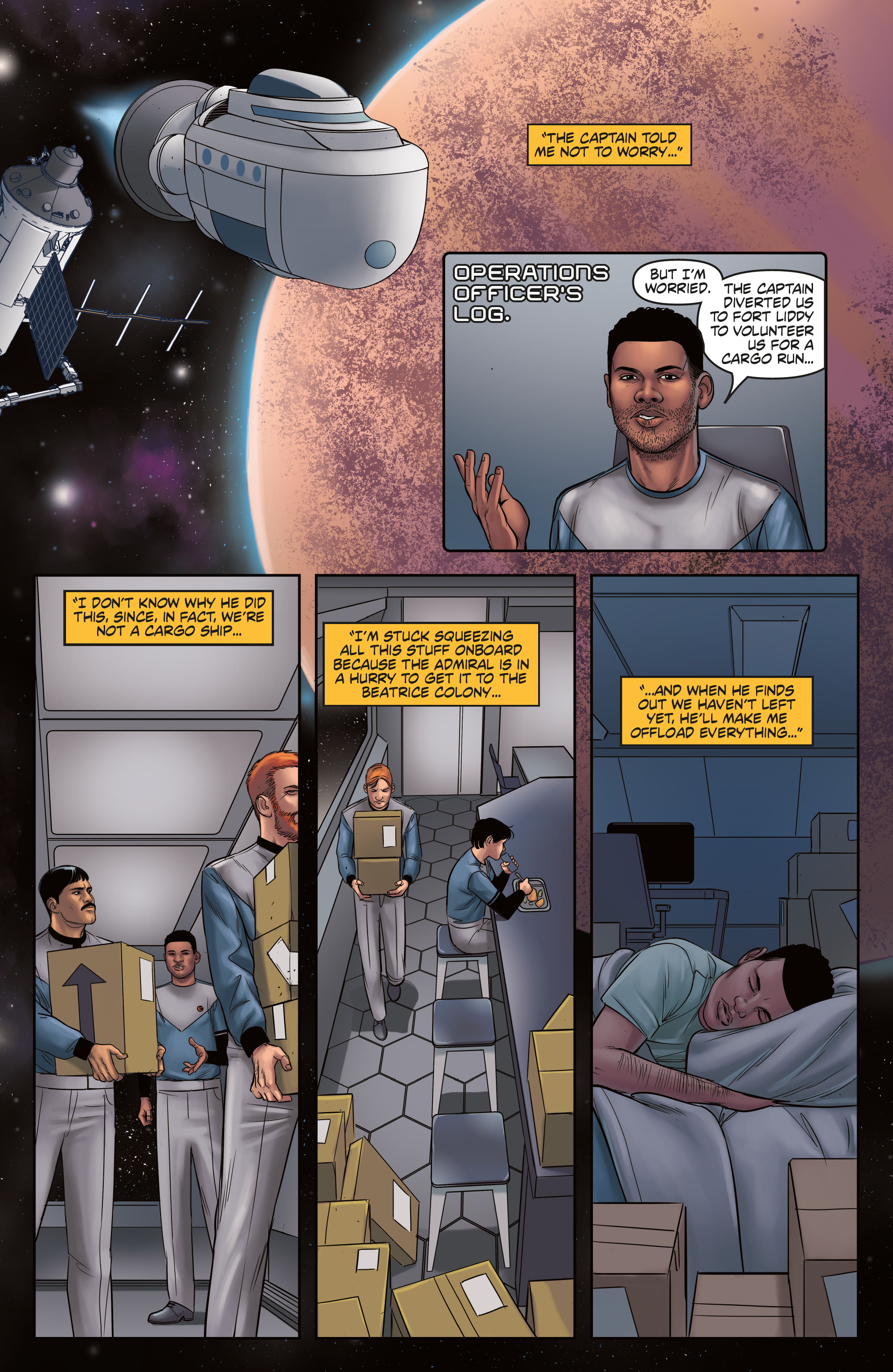 Read online Space Job comic -  Issue #1 - 15