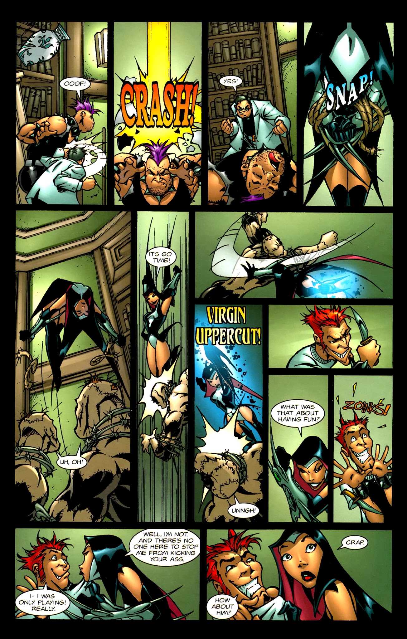 Read online Warrior Nun Areala (1999) comic -  Issue #14 - 24