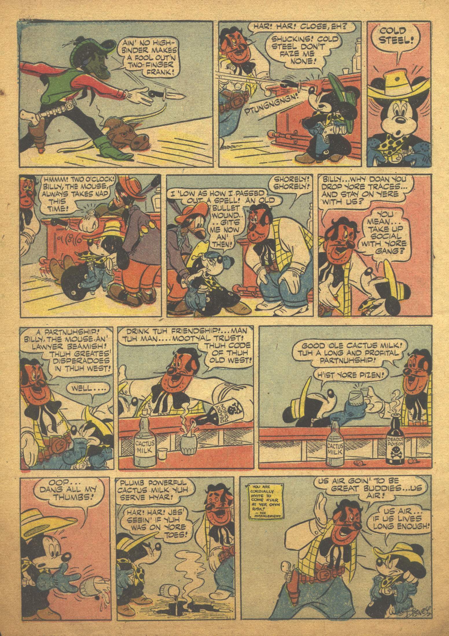 Read online Walt Disney's Comics and Stories comic -  Issue #63 - 50