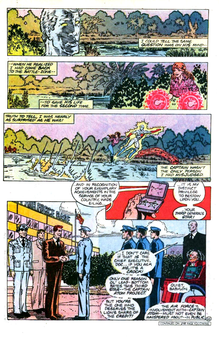 Read online Captain Atom (1987) comic -  Issue #8 - 21