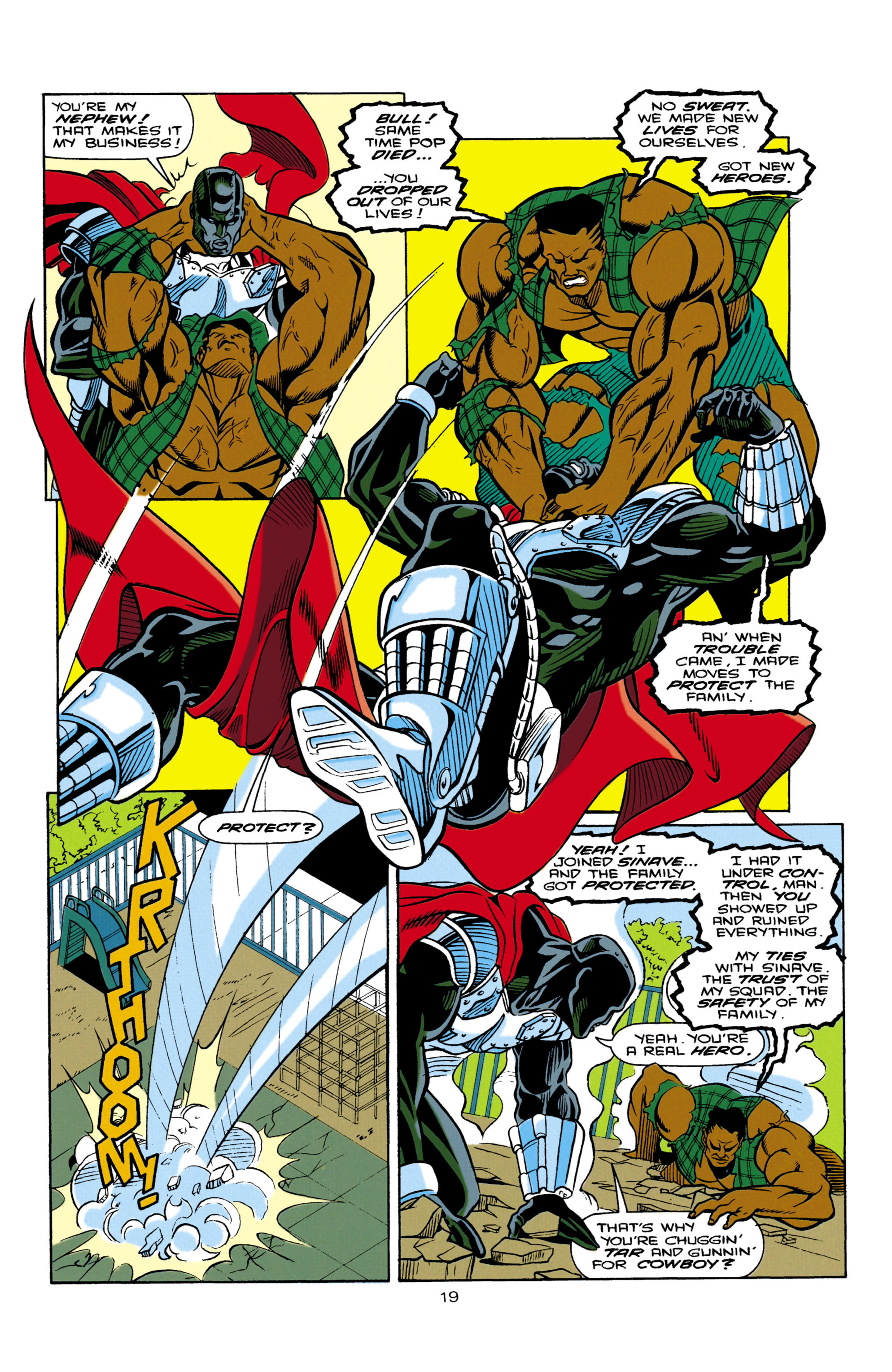 Read online Steel (1994) comic -  Issue #5 - 19