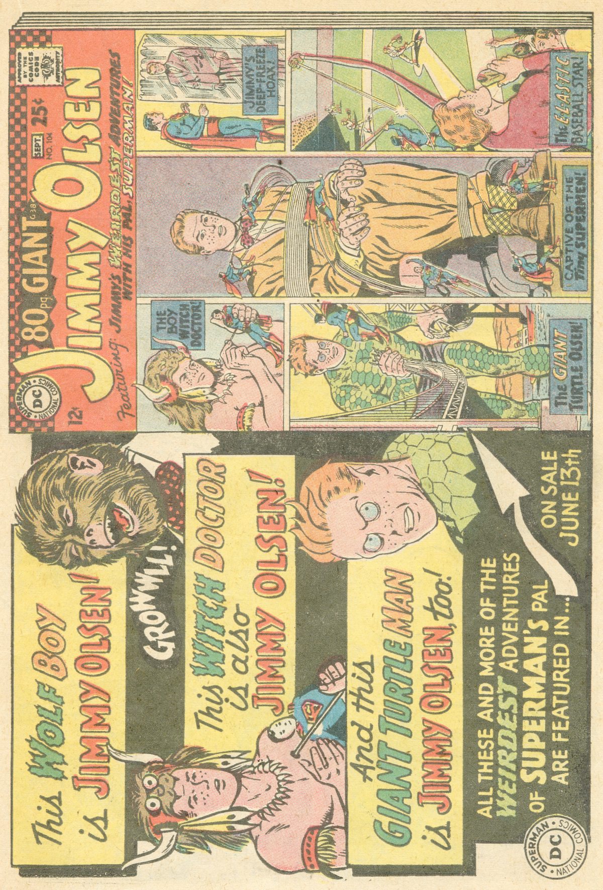 Read online Superman's Pal Jimmy Olsen comic -  Issue #103 - 15