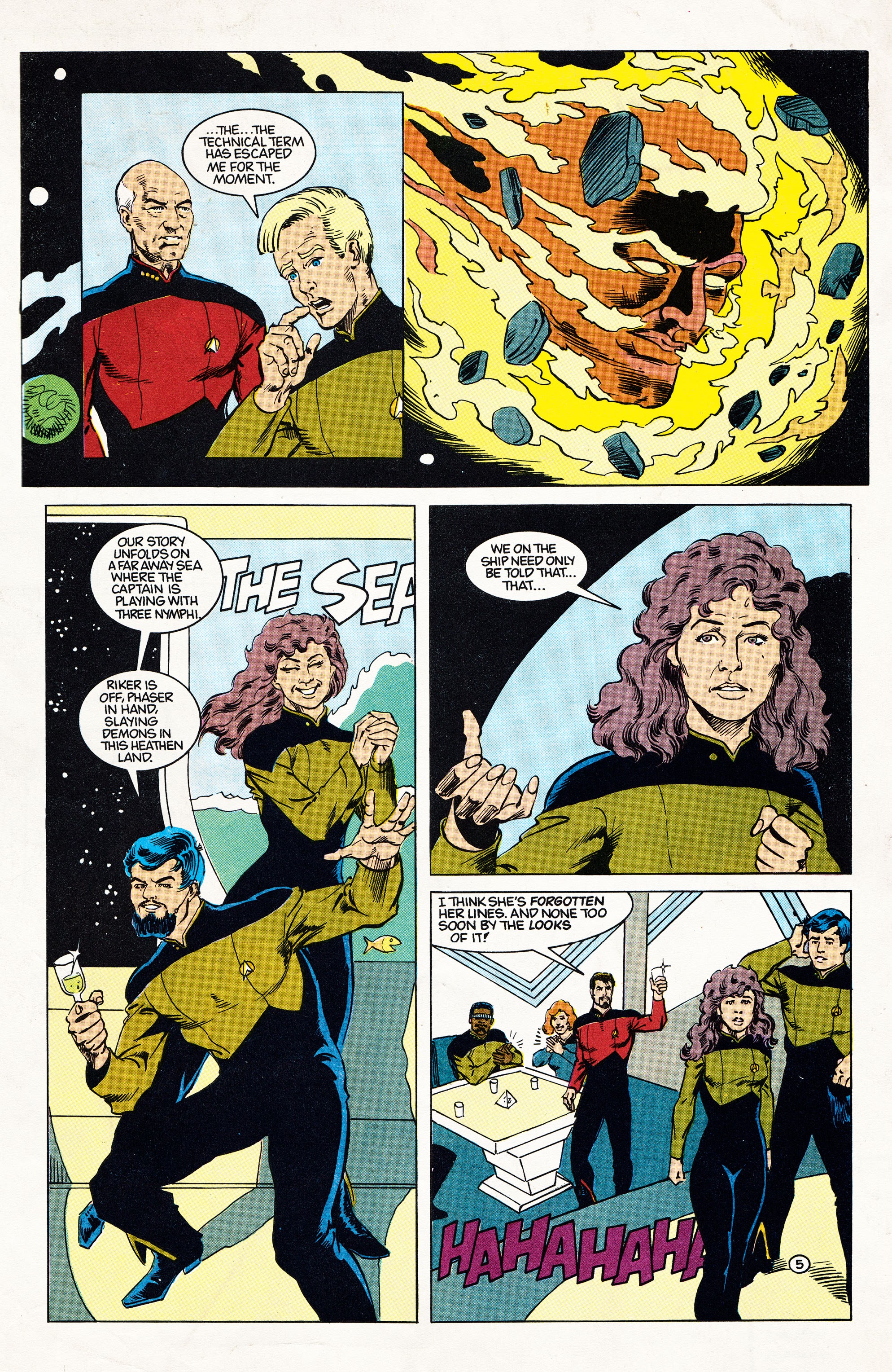 Read online Star Trek: The Next Generation: The Gift Facsimile Edition comic -  Issue # TPB - 7
