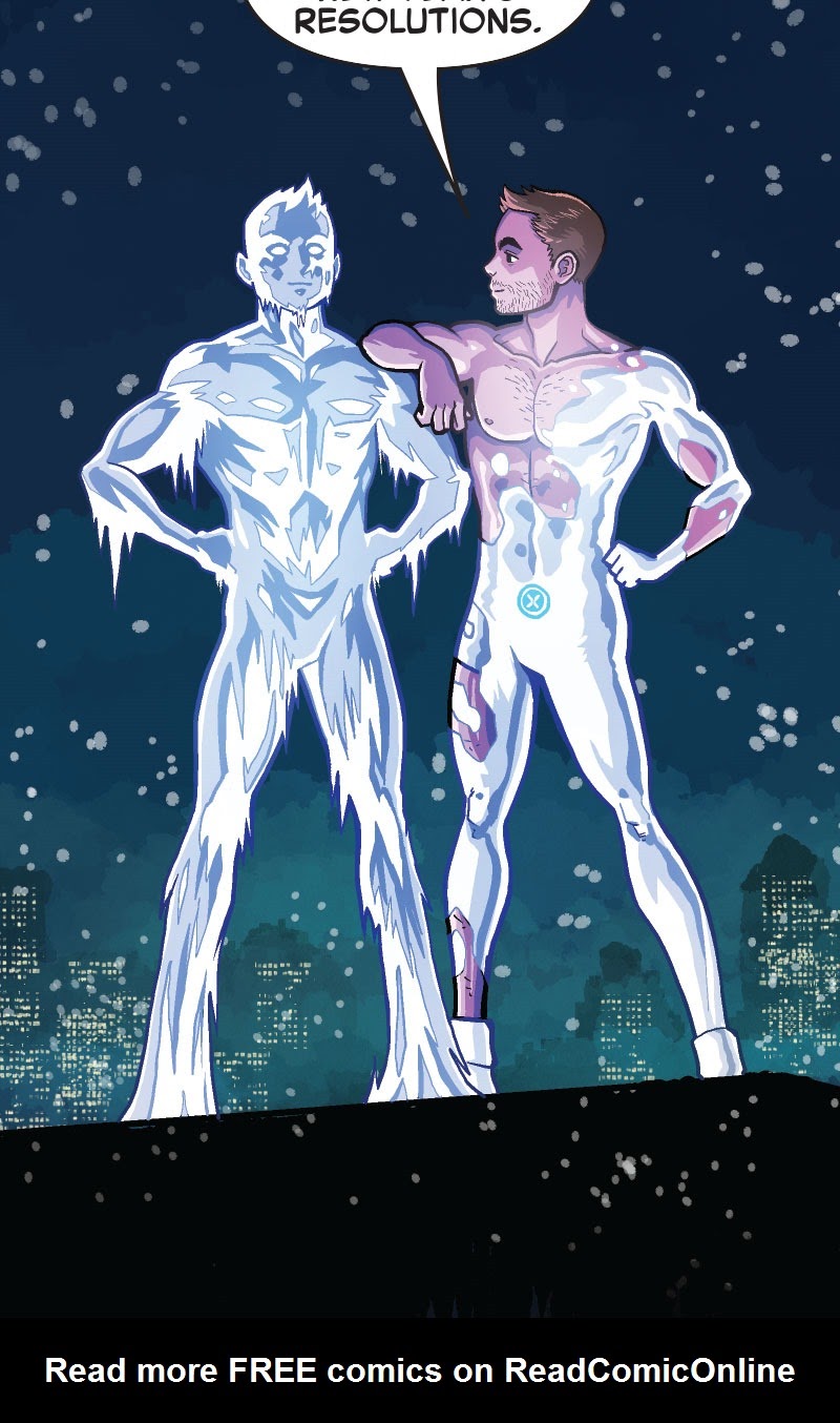 Read online Mighty Marvel Holiday Special: Iceman's New Year's Resolutions Infinity Comic comic -  Issue #1 - 50