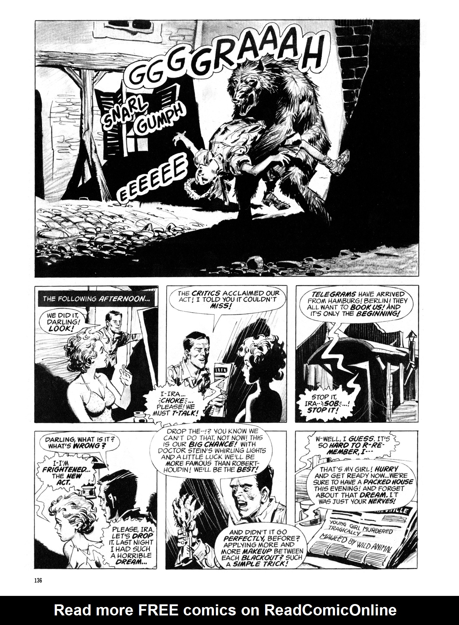 Read online Eerie Archives comic -  Issue # TPB 18 - 137