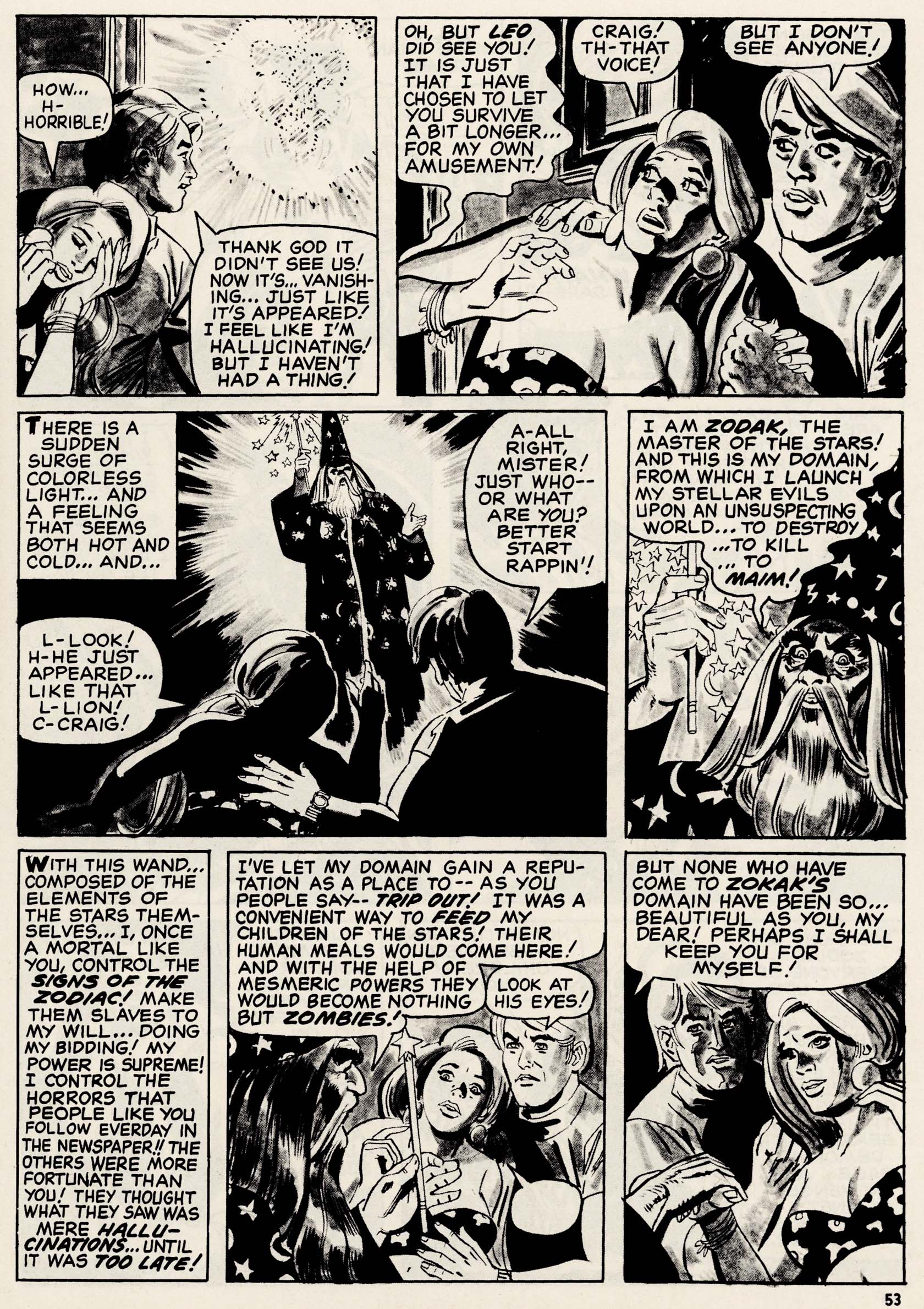 Read online Vampirella (1969) comic -  Issue #8 - 53