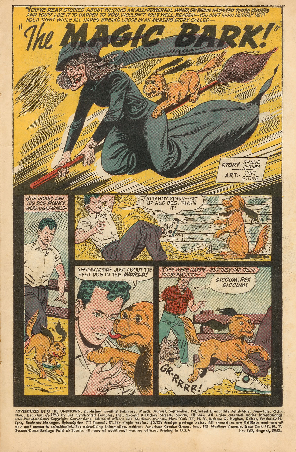Read online Adventures Into The Unknown comic -  Issue #142 - 3