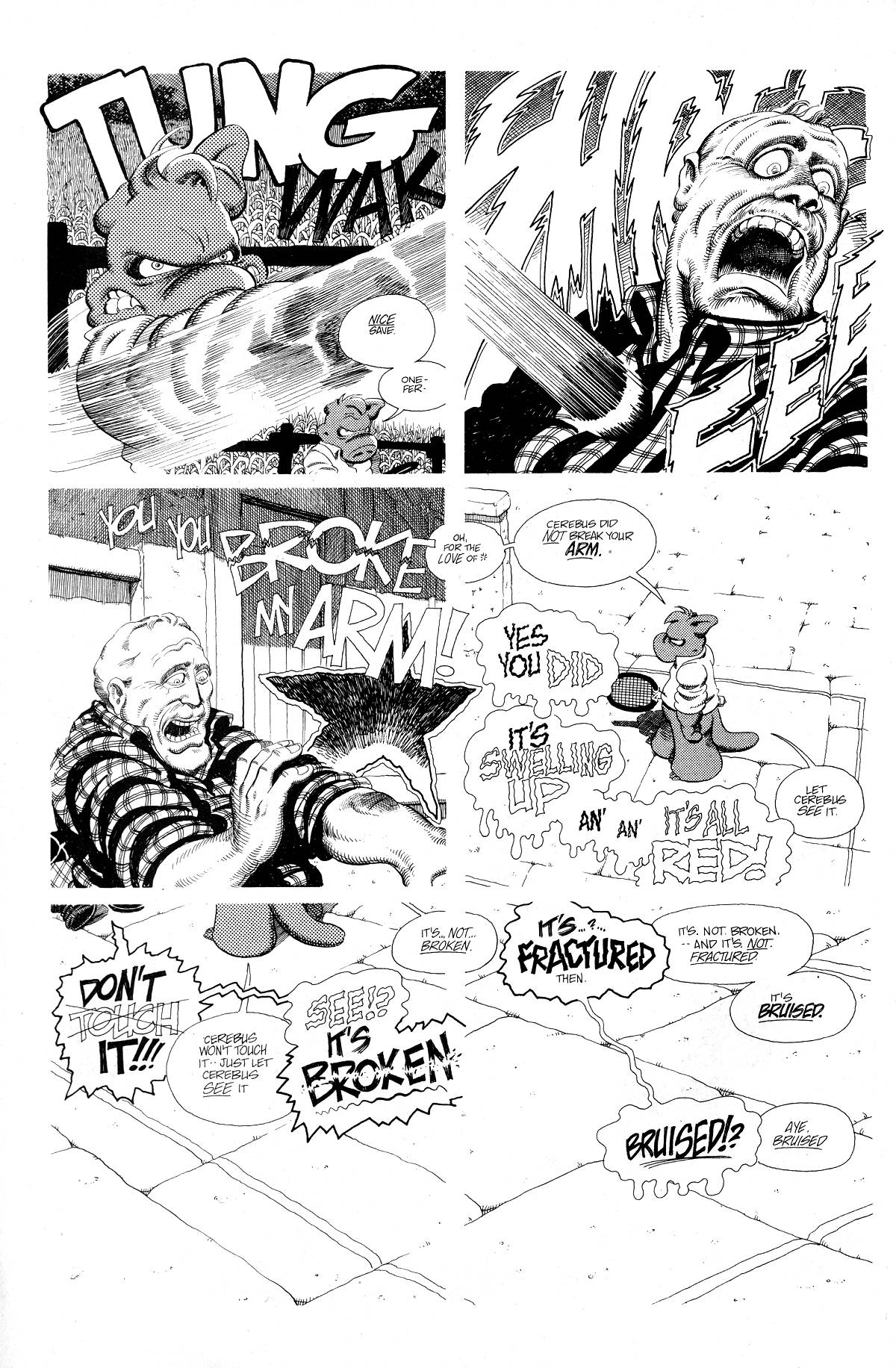 Read online Cerebus comic -  Issue #221 - 19