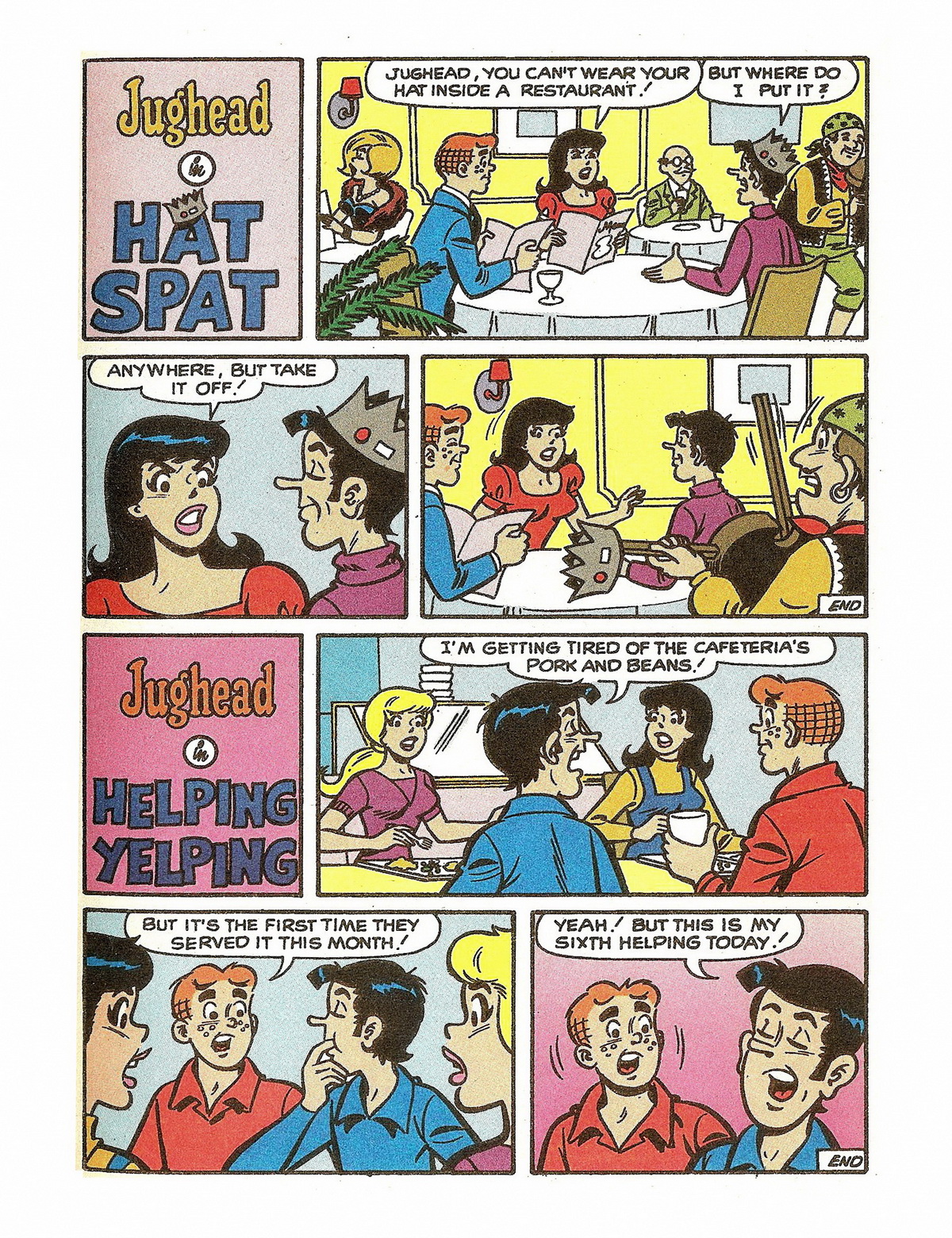 Read online Jughead's Double Digest Magazine comic -  Issue #59 - 157