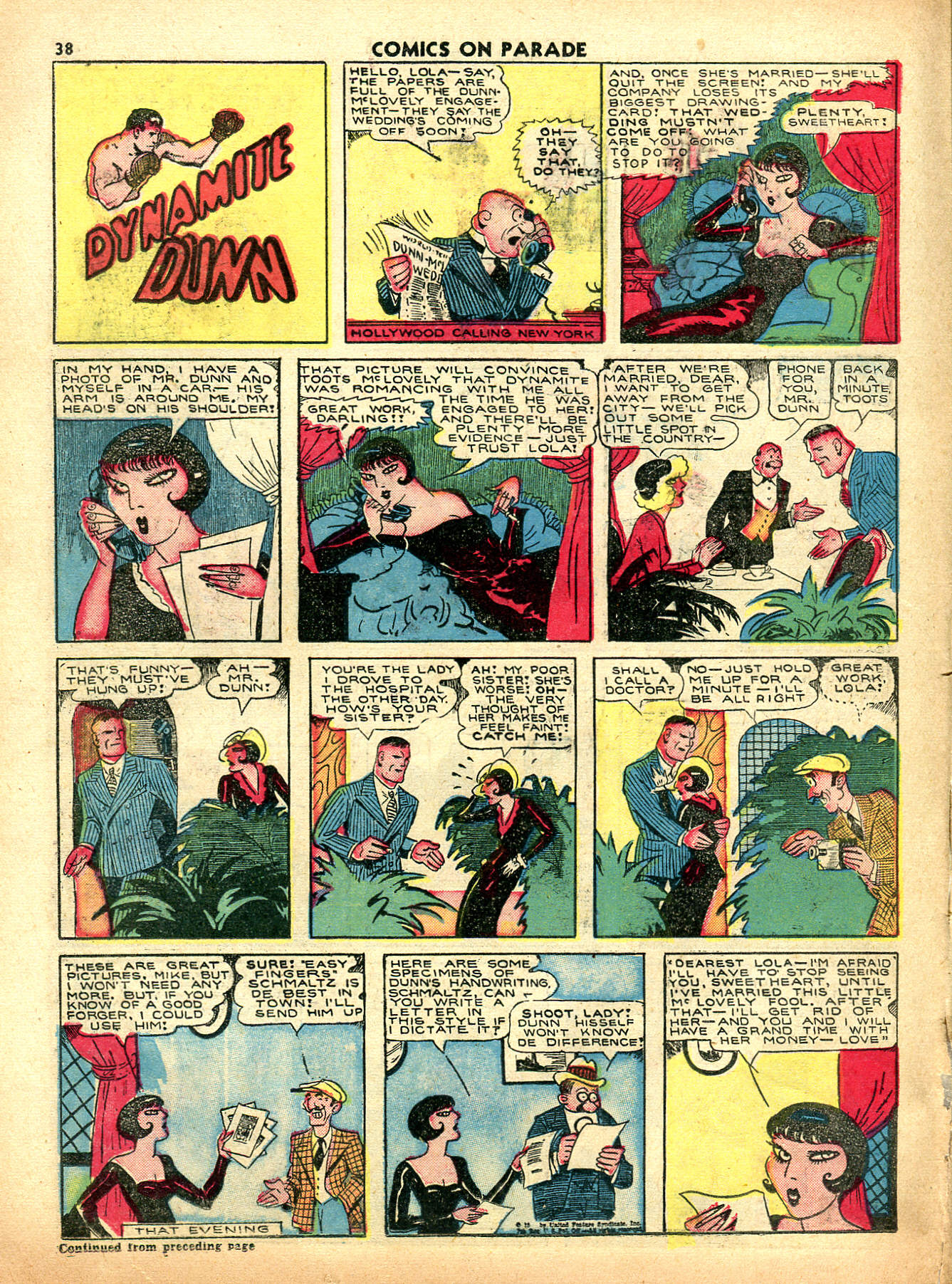 Read online Comics on Parade comic -  Issue #23 - 40