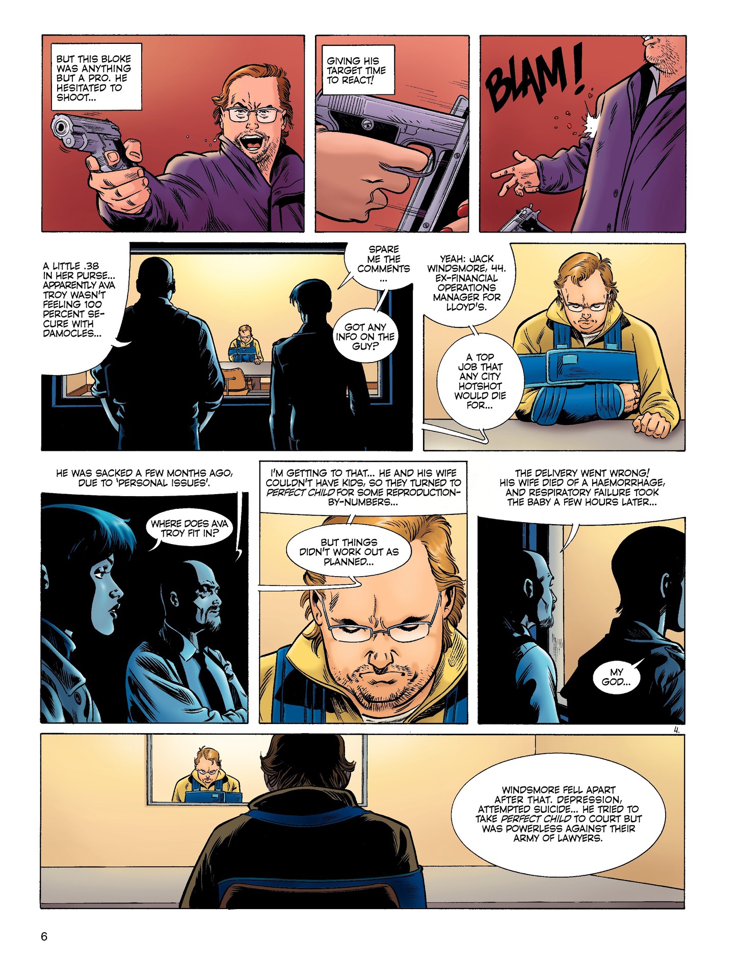 Read online Damocles comic -  Issue #4 - 6
