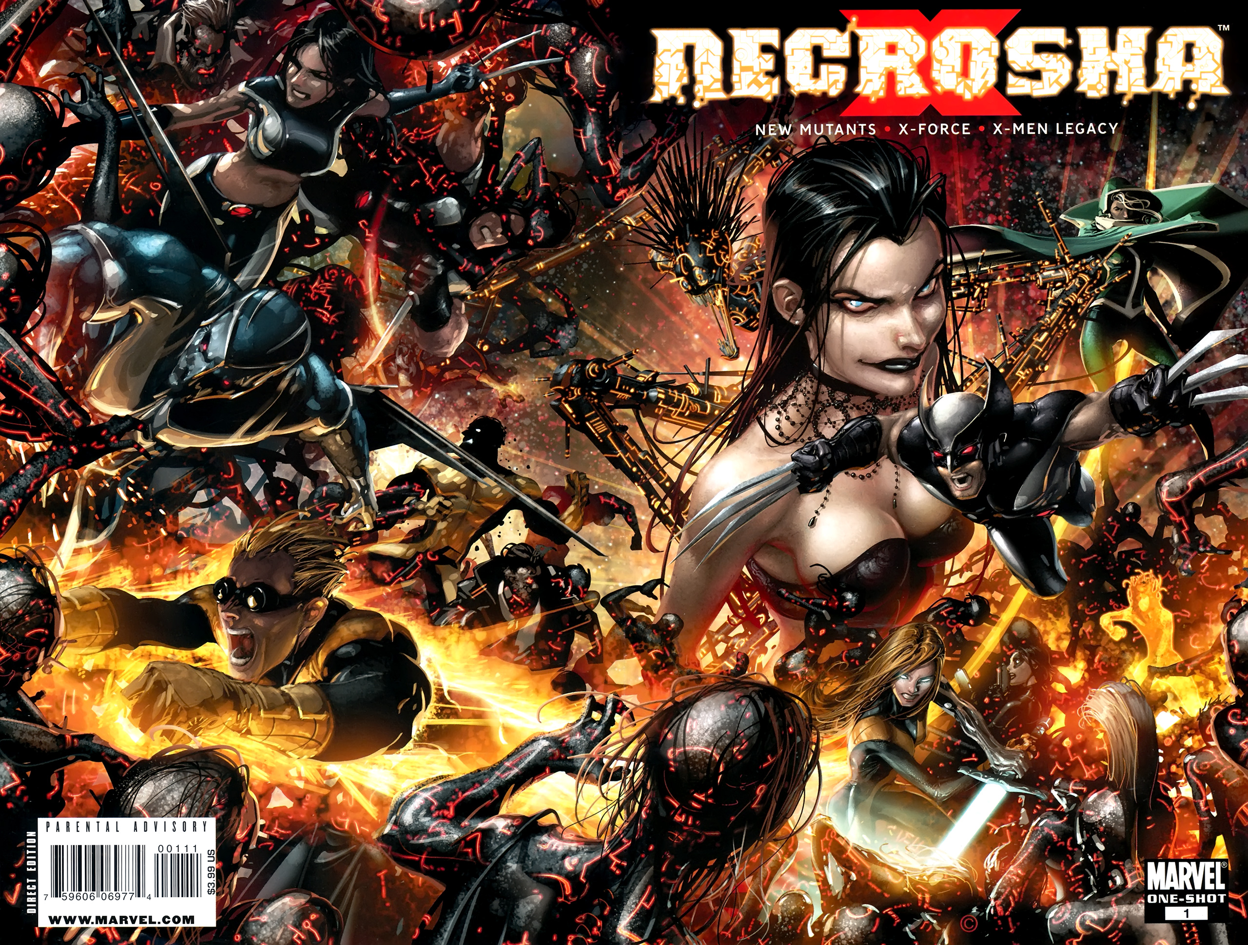 Read online X Necrosha comic -  Issue # Full - 1