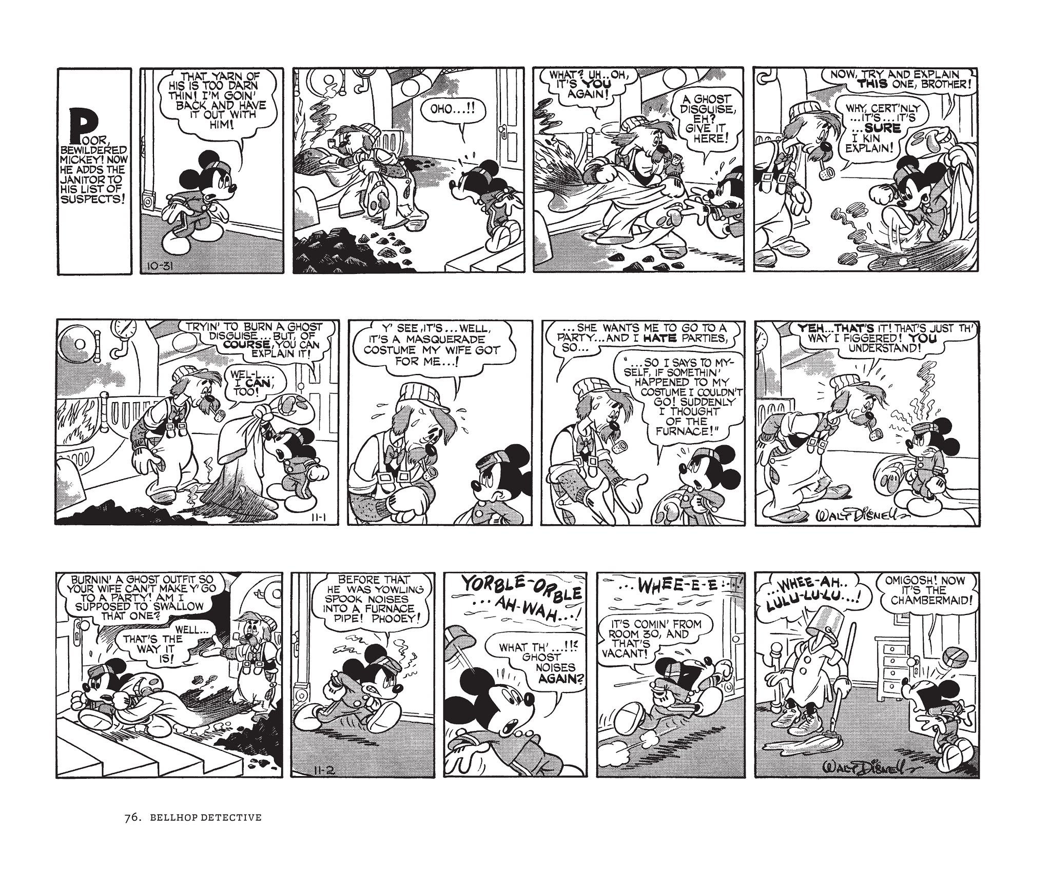 Read online Walt Disney's Mickey Mouse by Floyd Gottfredson comic -  Issue # TPB 6 (Part 1) - 76