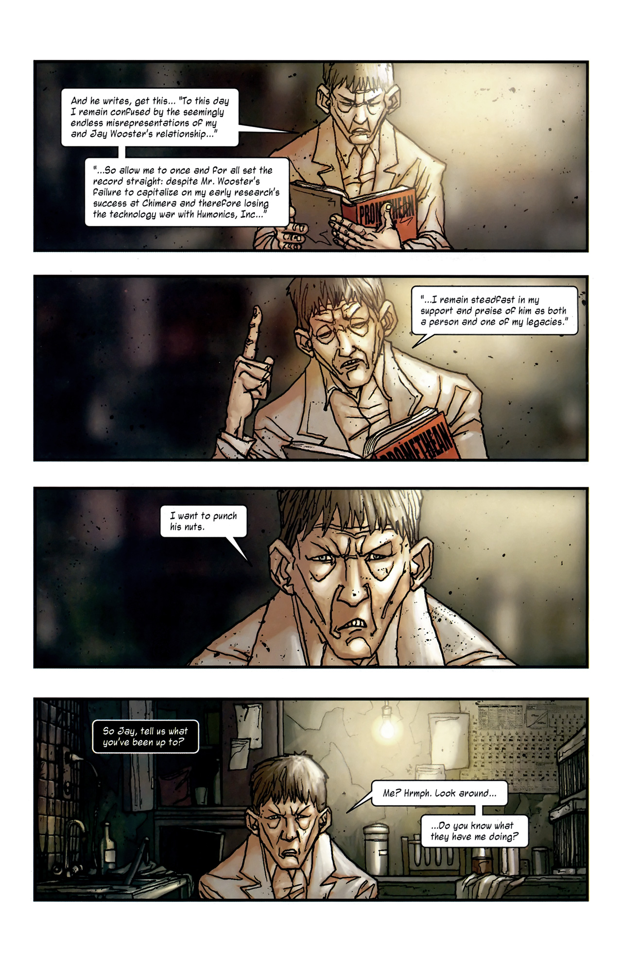 Read online Transhuman comic -  Issue #4 - 11