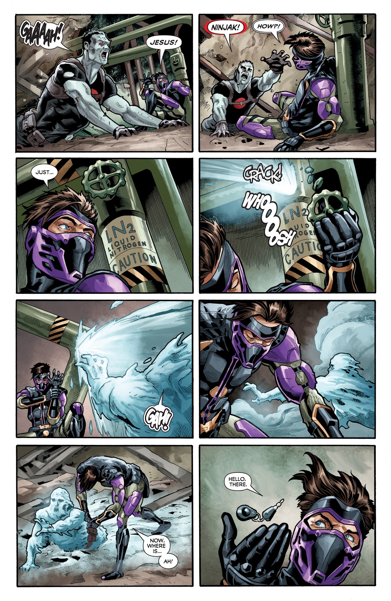 Read online Ninjak Vs. the Valiant Universe comic -  Issue #2 - 13