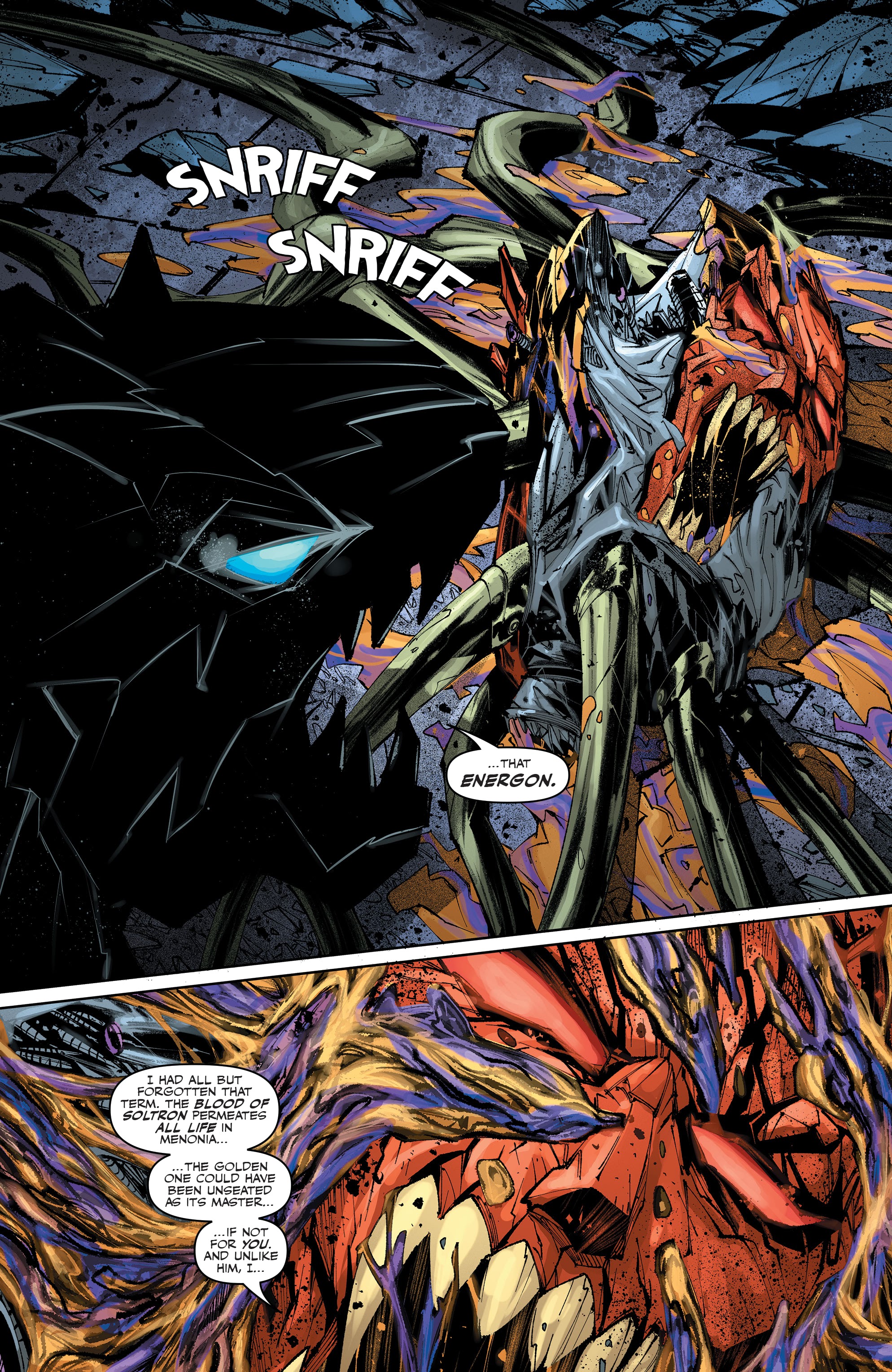 Read online Transformers: King Grimlock comic -  Issue #3 - 21