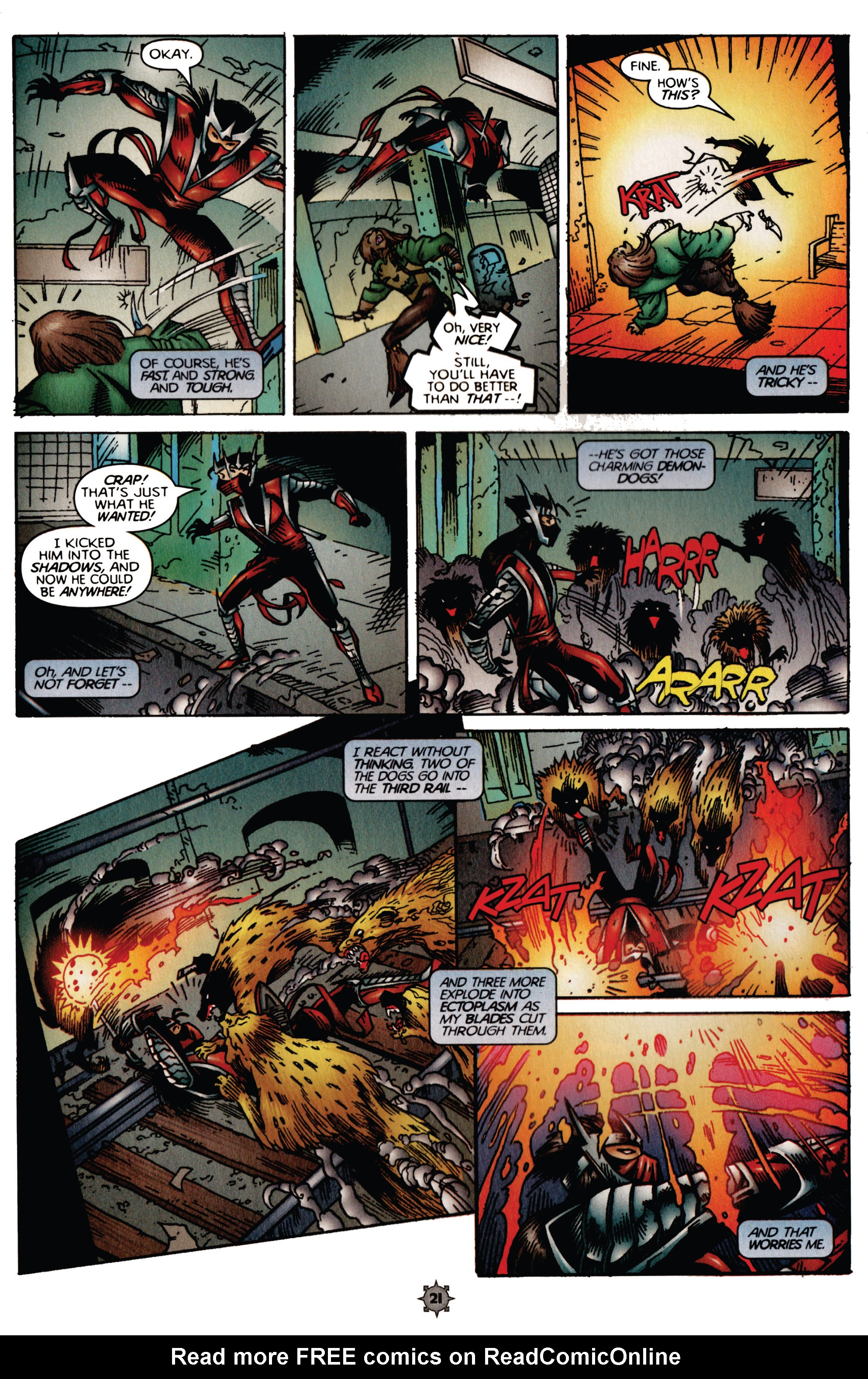Read online Ninjak (1997) comic -  Issue #2 - 17