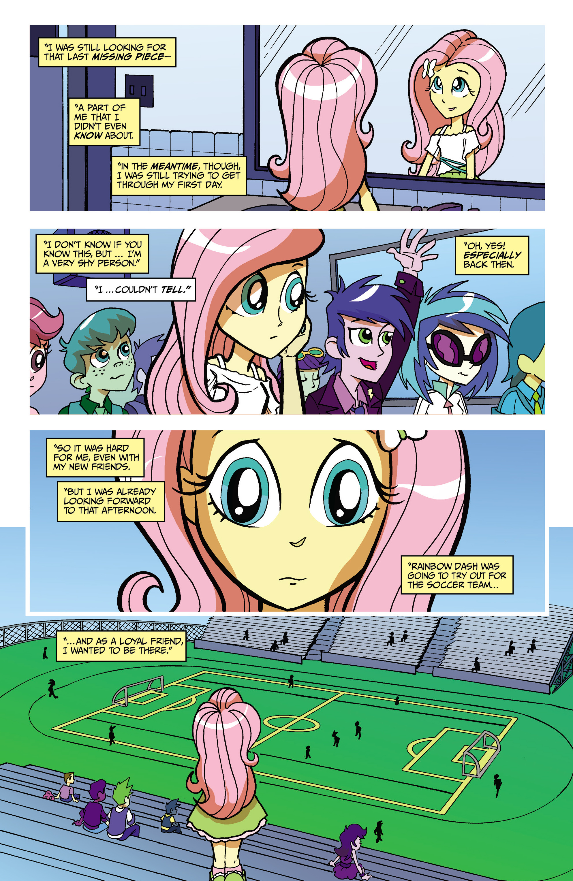 Read online My Little Pony: Equestria Girls comic -  Issue # TPB - 17