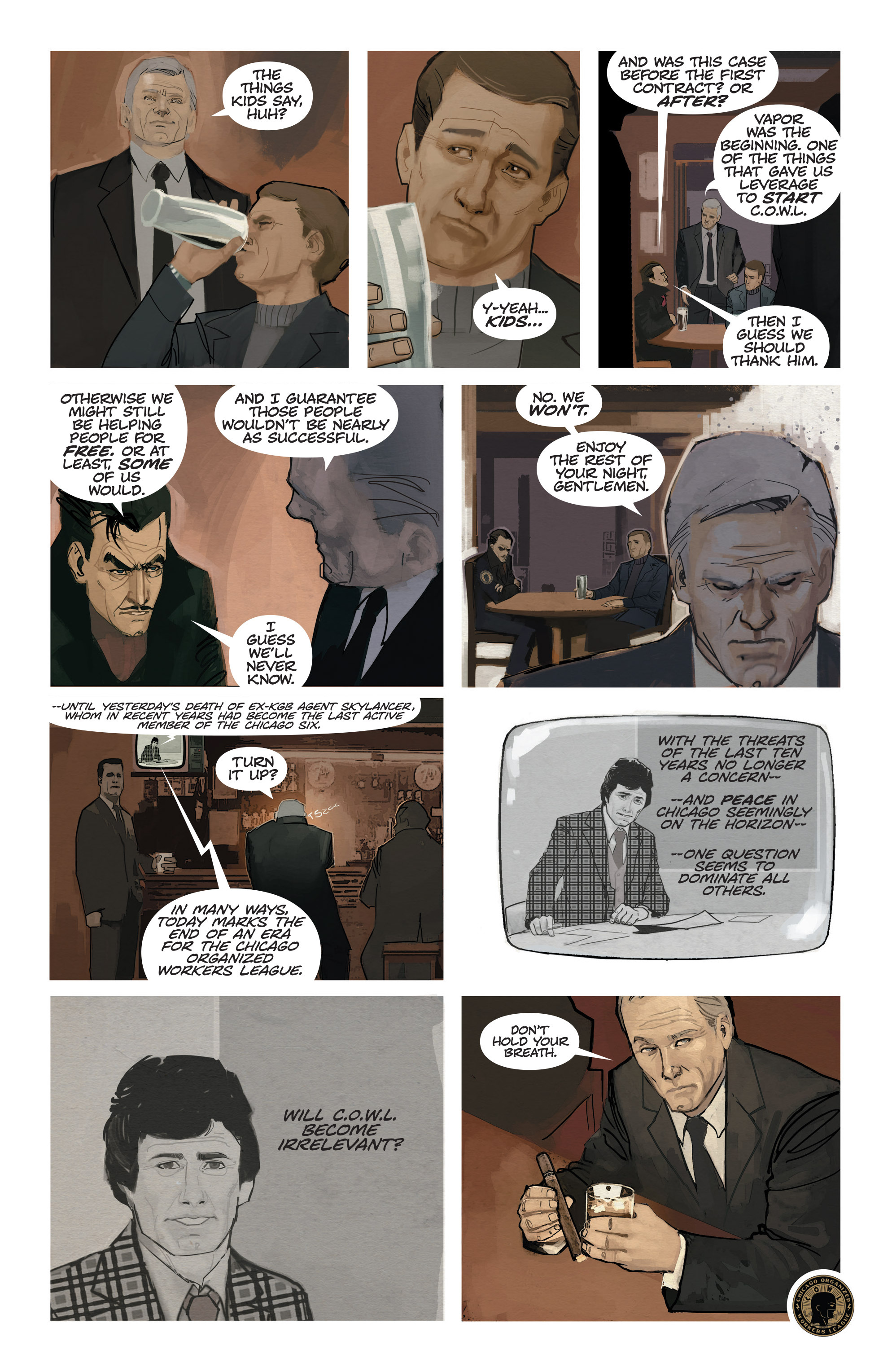 Read online C.O.W.L. comic -  Issue #1 - 27