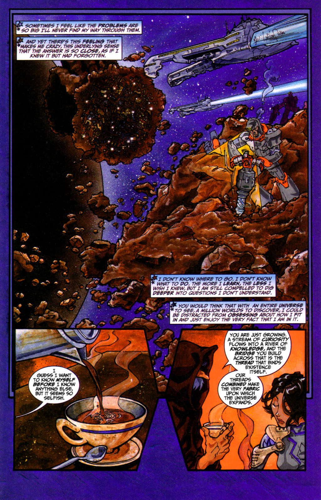 Read online Blue comic -  Issue #2 - 3