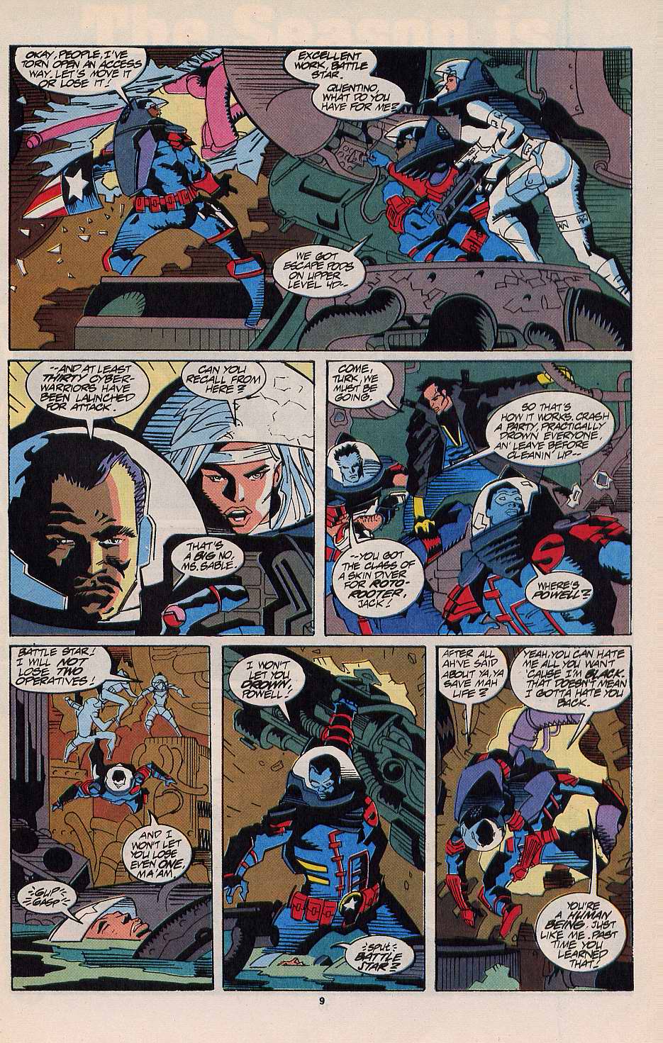 Read online Silver Sable and the Wild Pack comic -  Issue #12 - 8