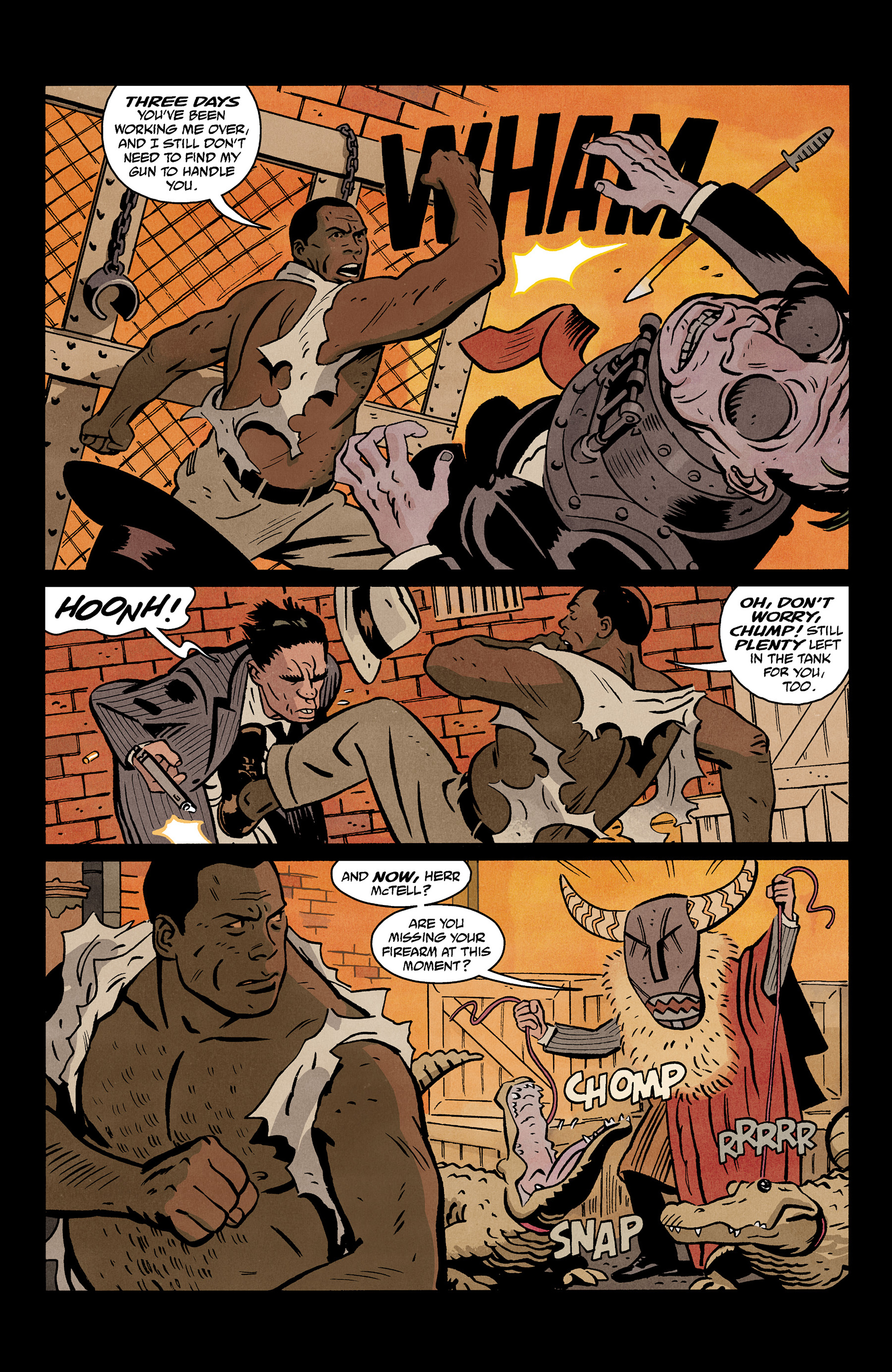 Read online Lobster Johnson: The Pirate's Ghost comic -  Issue #1 - 3