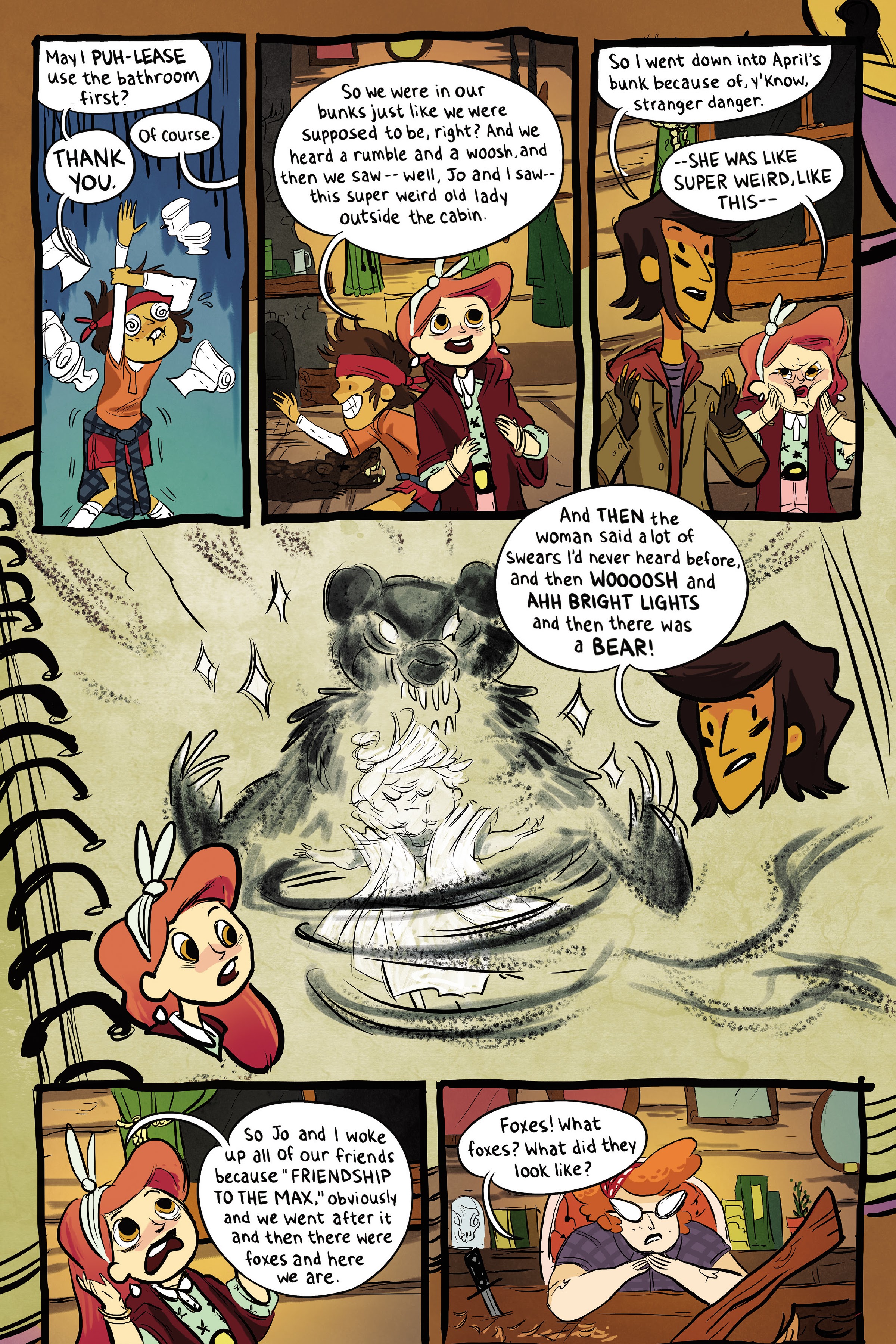 Read online Lumberjanes: The Infernal Compass comic -  Issue # TPB - 119