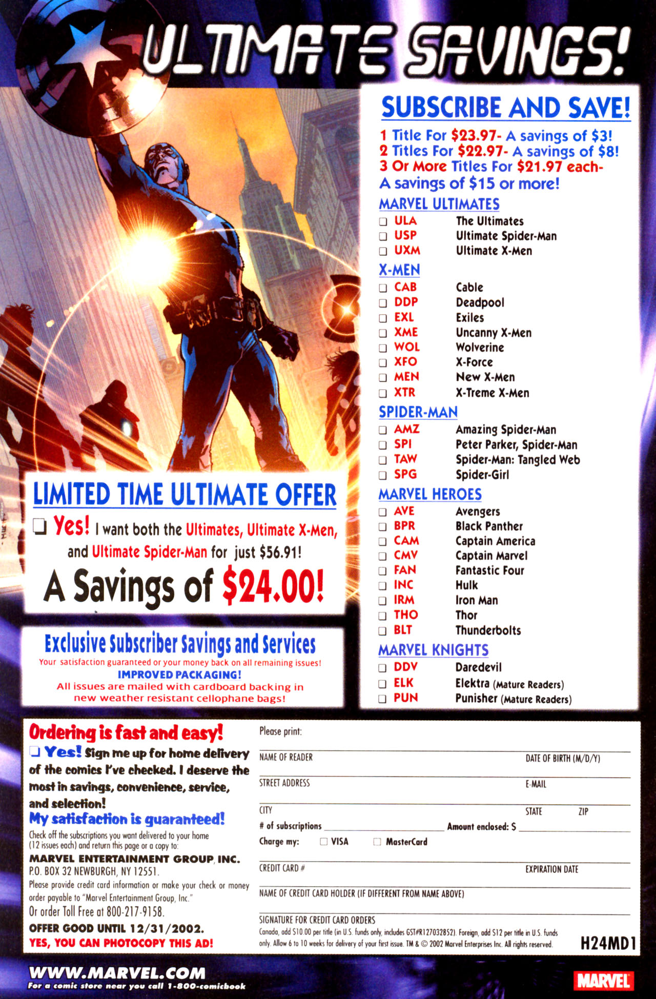 Read online Ultimate Marvel Team-Up comic -  Issue #16 - 41