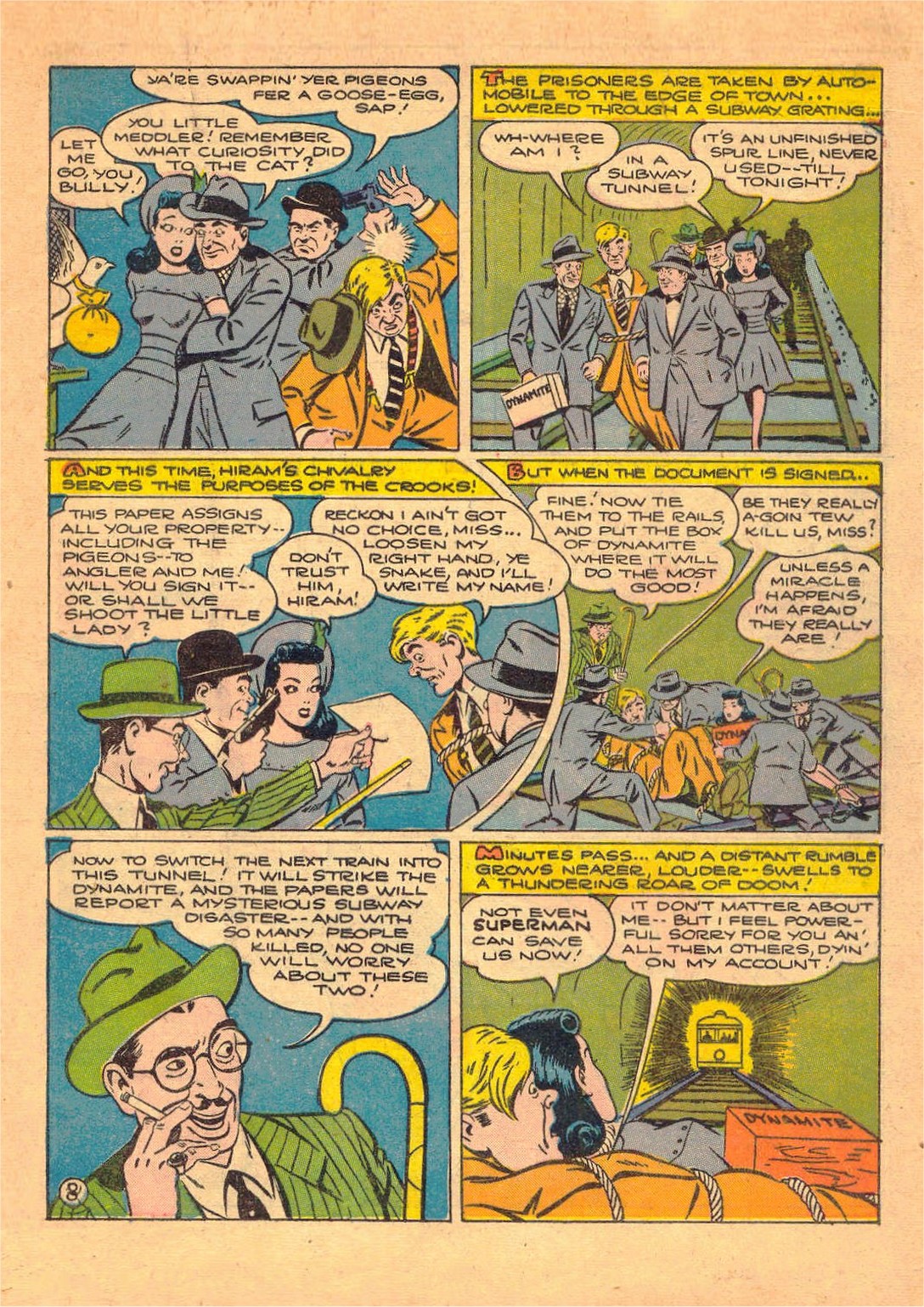 Read online Superman (1939) comic -  Issue #27 - 36