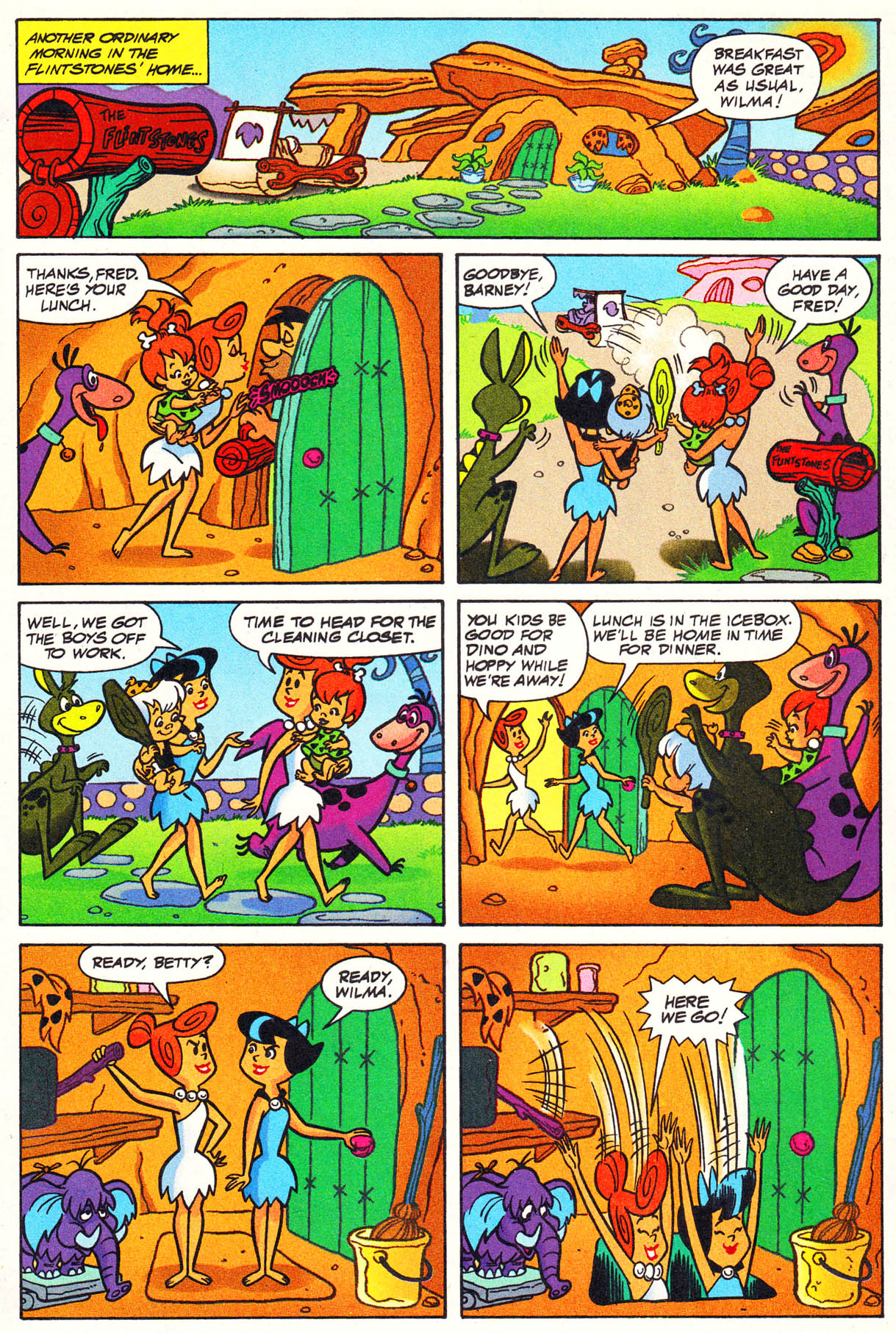Read online The Flintstones and the Jetsons comic -  Issue #8 - 3