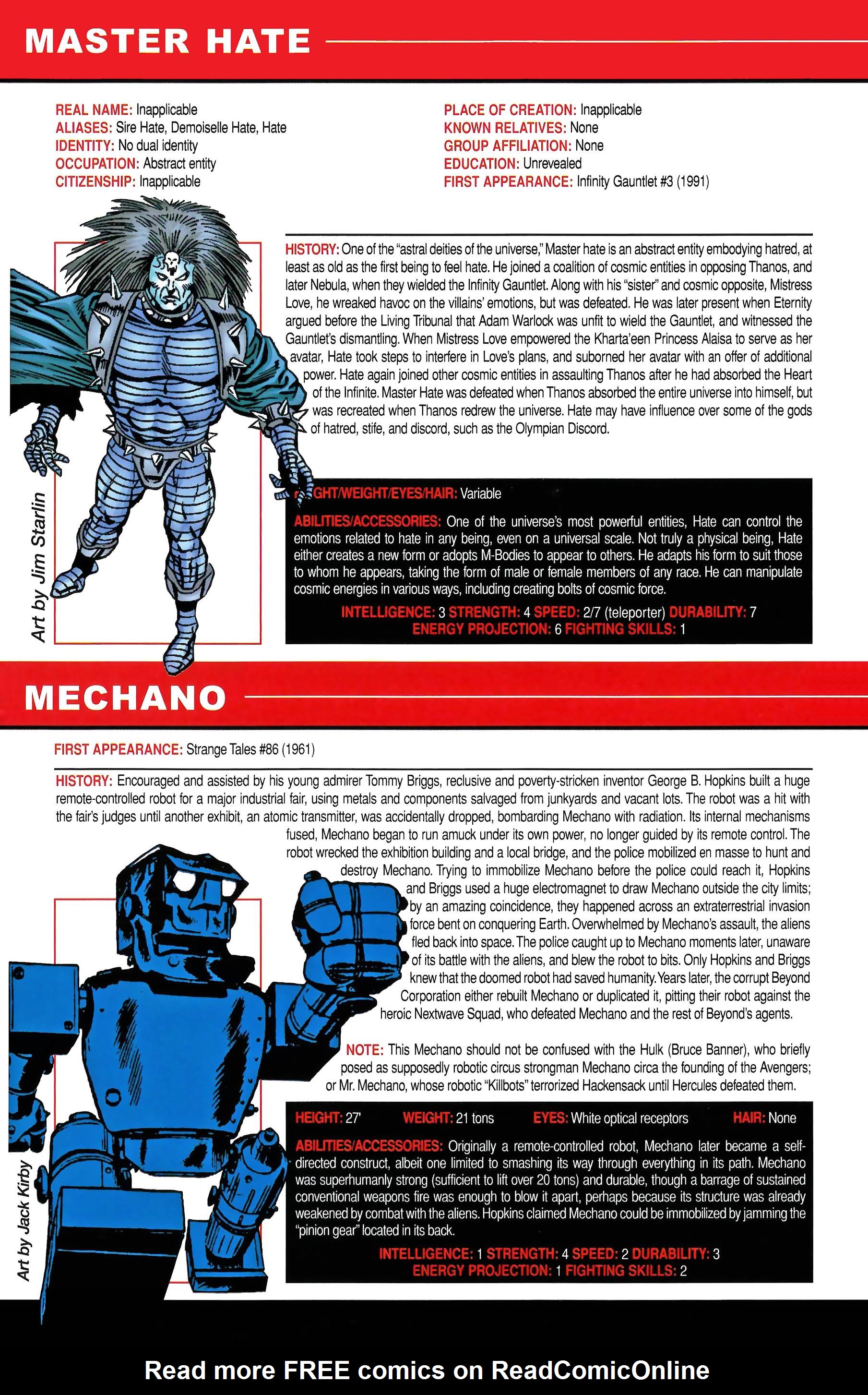 Read online Official Handbook of the Marvel Universe A to Z comic -  Issue # TPB 8 (Part 1) - 28