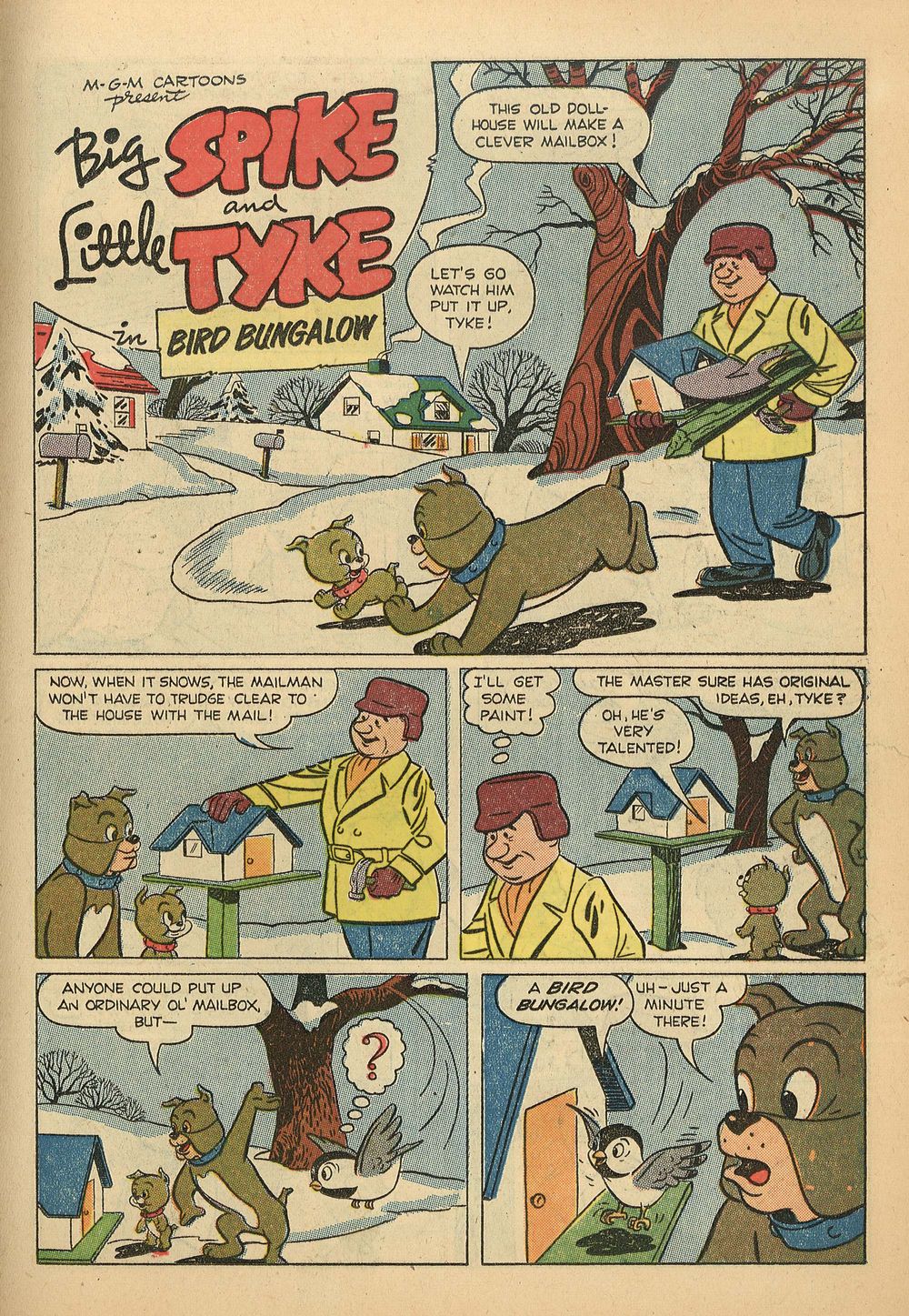 Read online M.G.M.'s Tom and Jerry's Winter Fun comic -  Issue #5 - 19