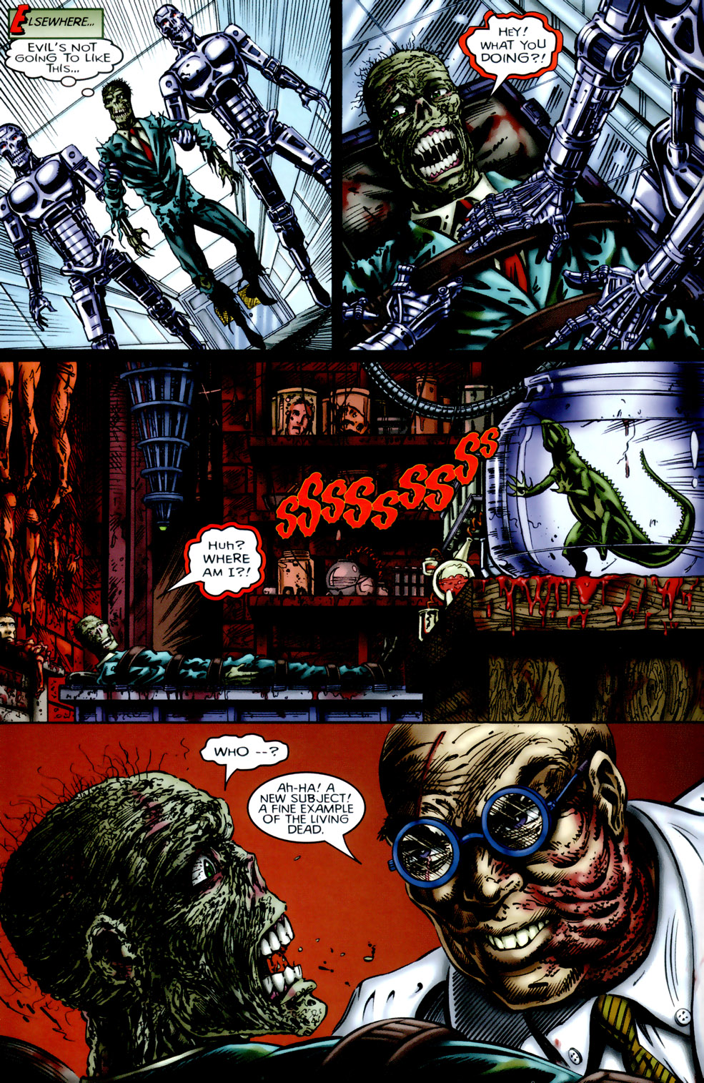 Read online Evil Ernie vs. the Movie Monsters comic -  Issue # Full - 14